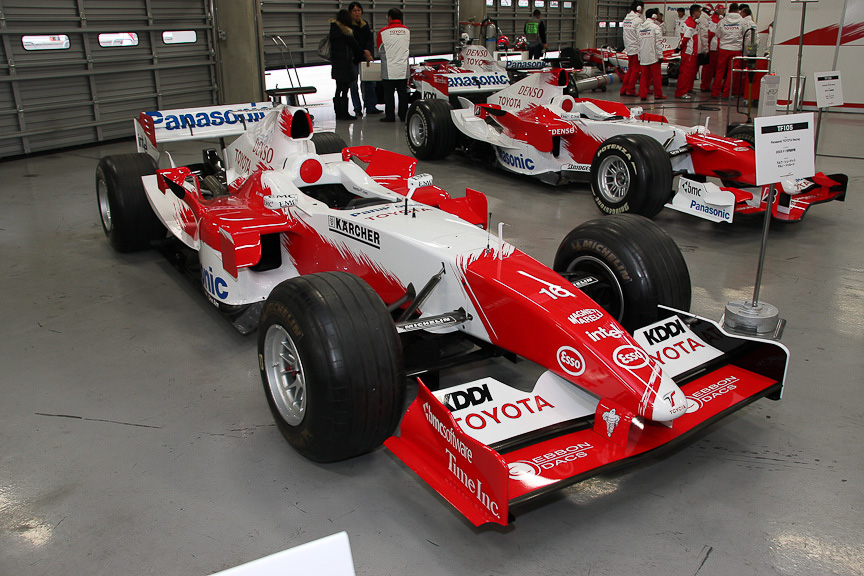 トヨタのF1マシン「TF105」
