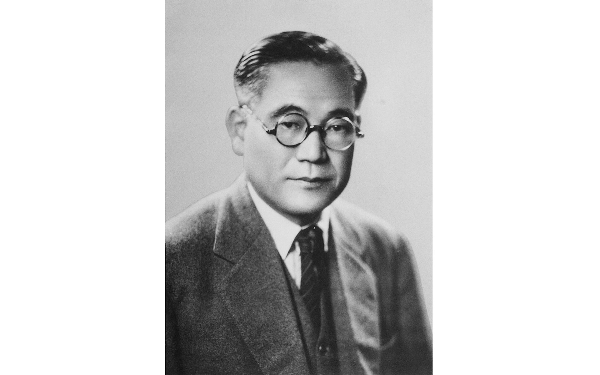 豊田喜一郎氏（1941～1950年の間で前半期と思われる写真）