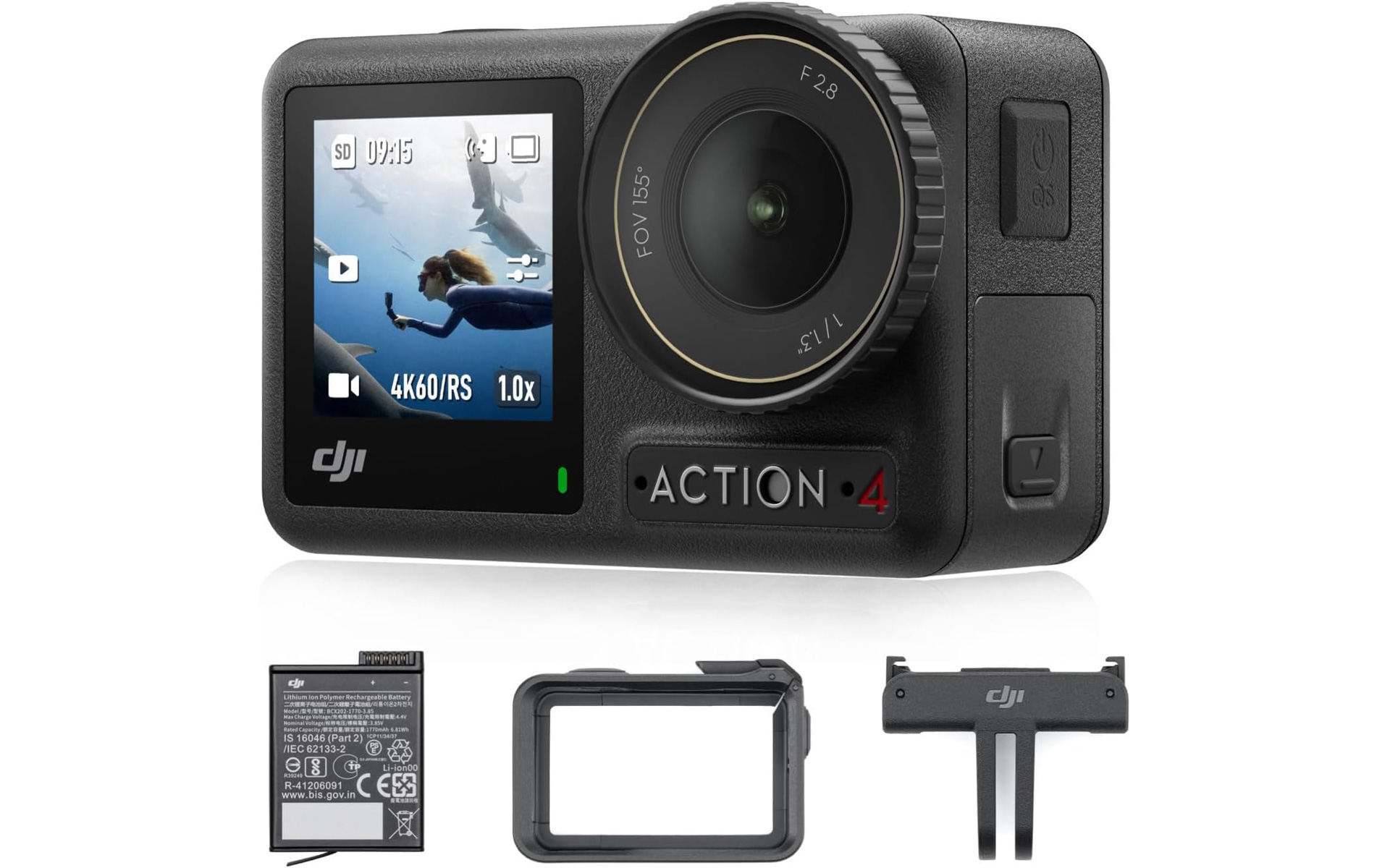 DJI アクションカメラ Osmo Action 4 エッセンシャルコンボ