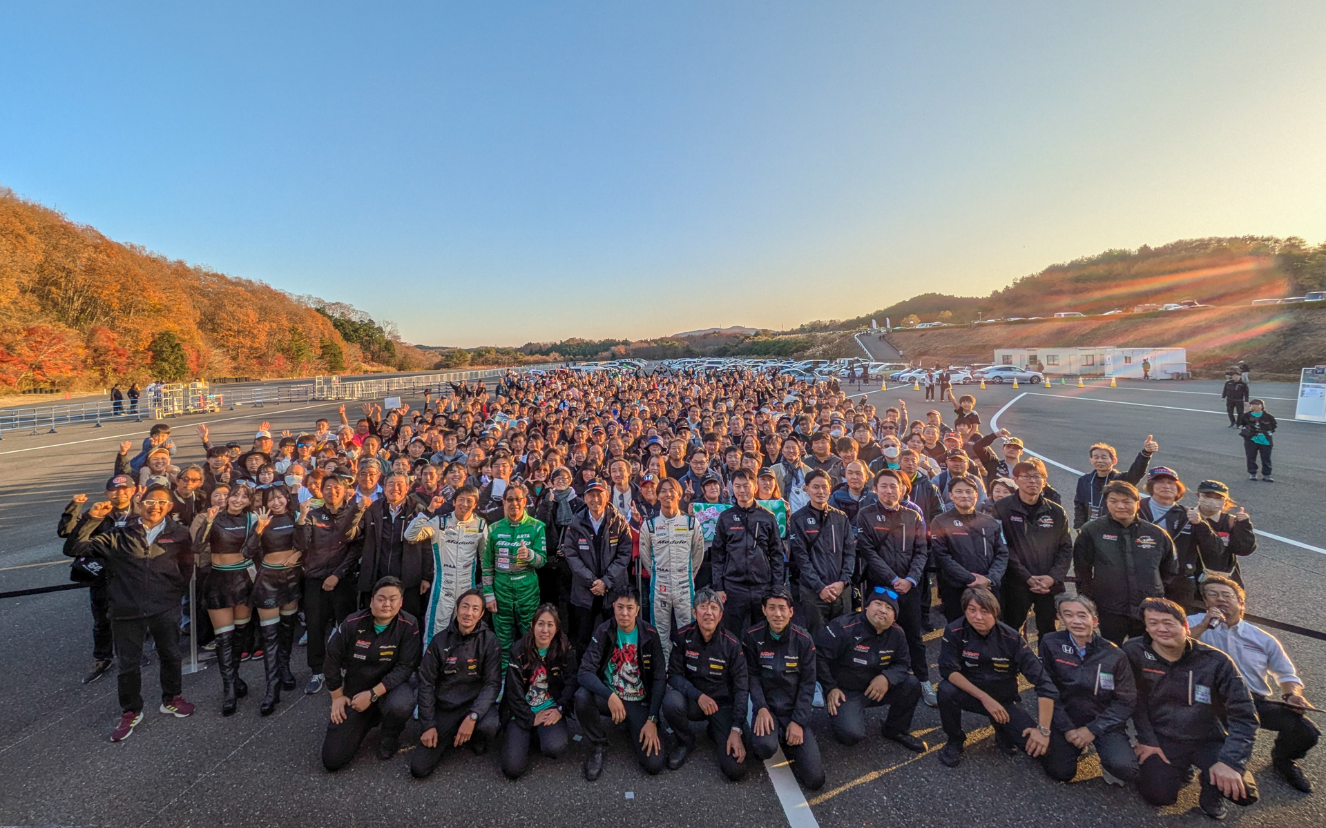 閉会式前には恒例の集合記念写真も実施！