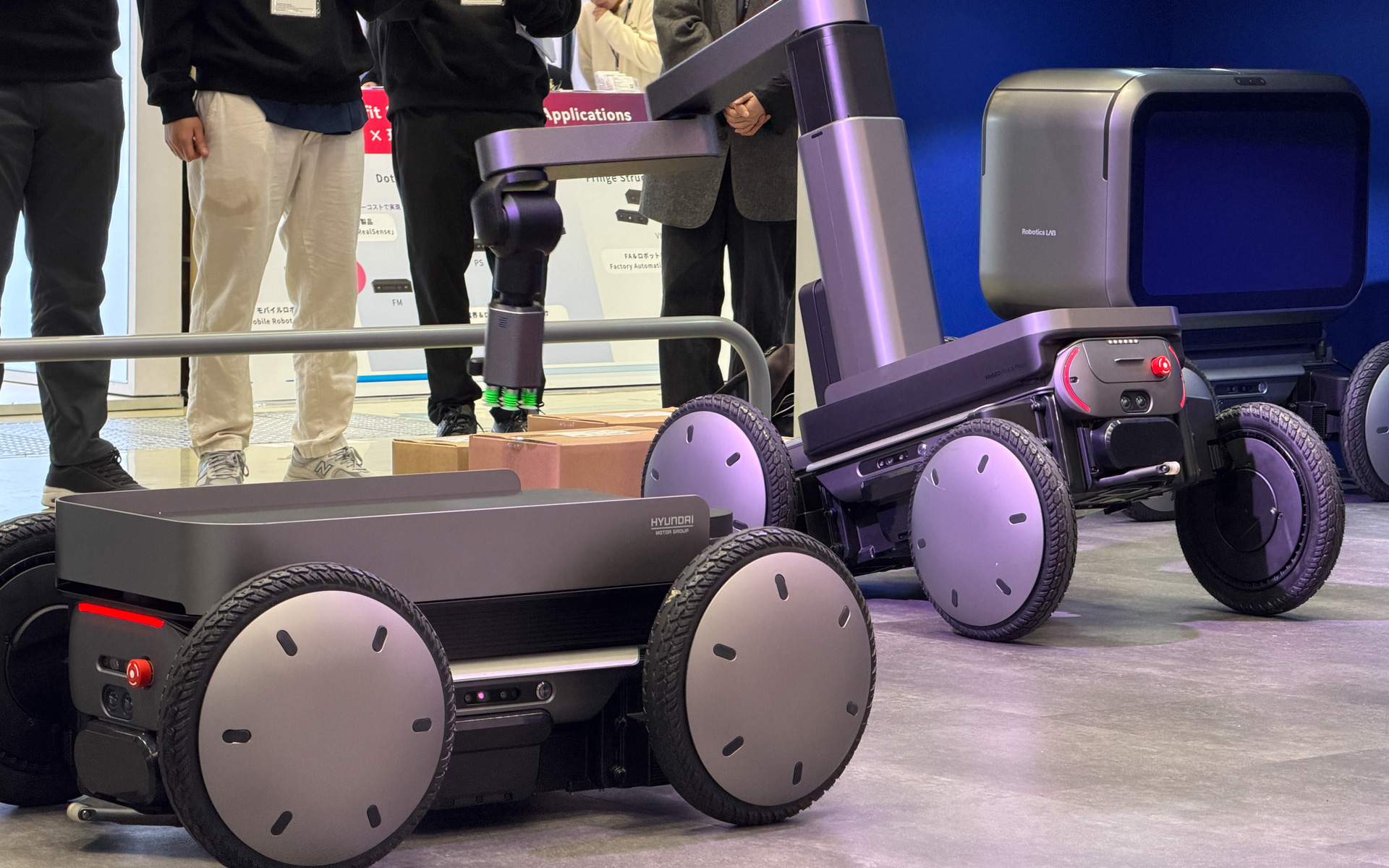 物流用途に向けてカスタマイズされたモデル