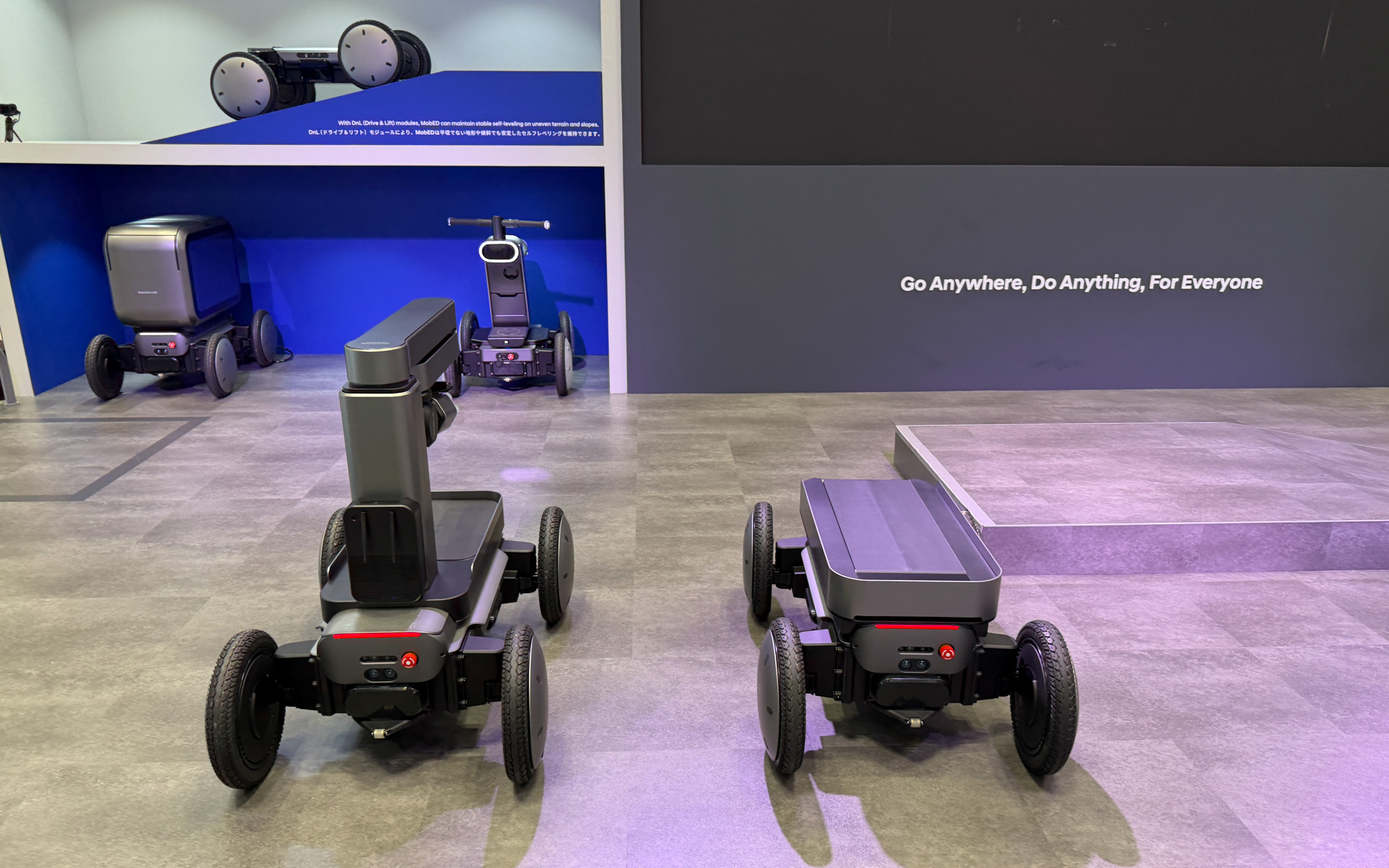 物流用途に向けてカスタマイズされたモデル