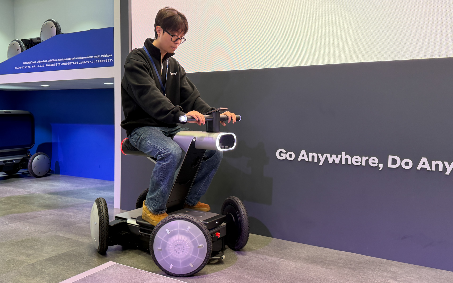 ヒョンデのモバイルロボットプラットフォーム「モベッド（MobED）」