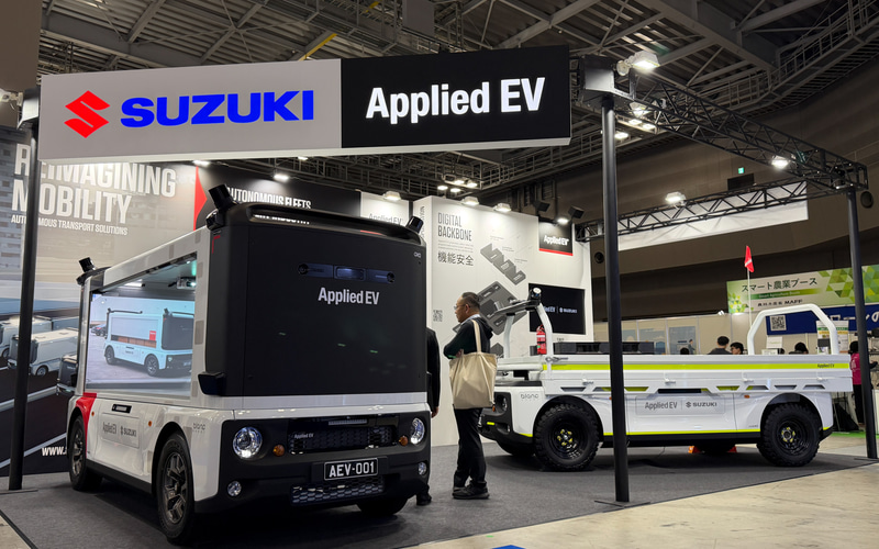 ★国産★EBIS 試作スキムボード【ナタリー】 スズキ、「ジムニーノマド」ベースの自動運転電動台車「2025国際