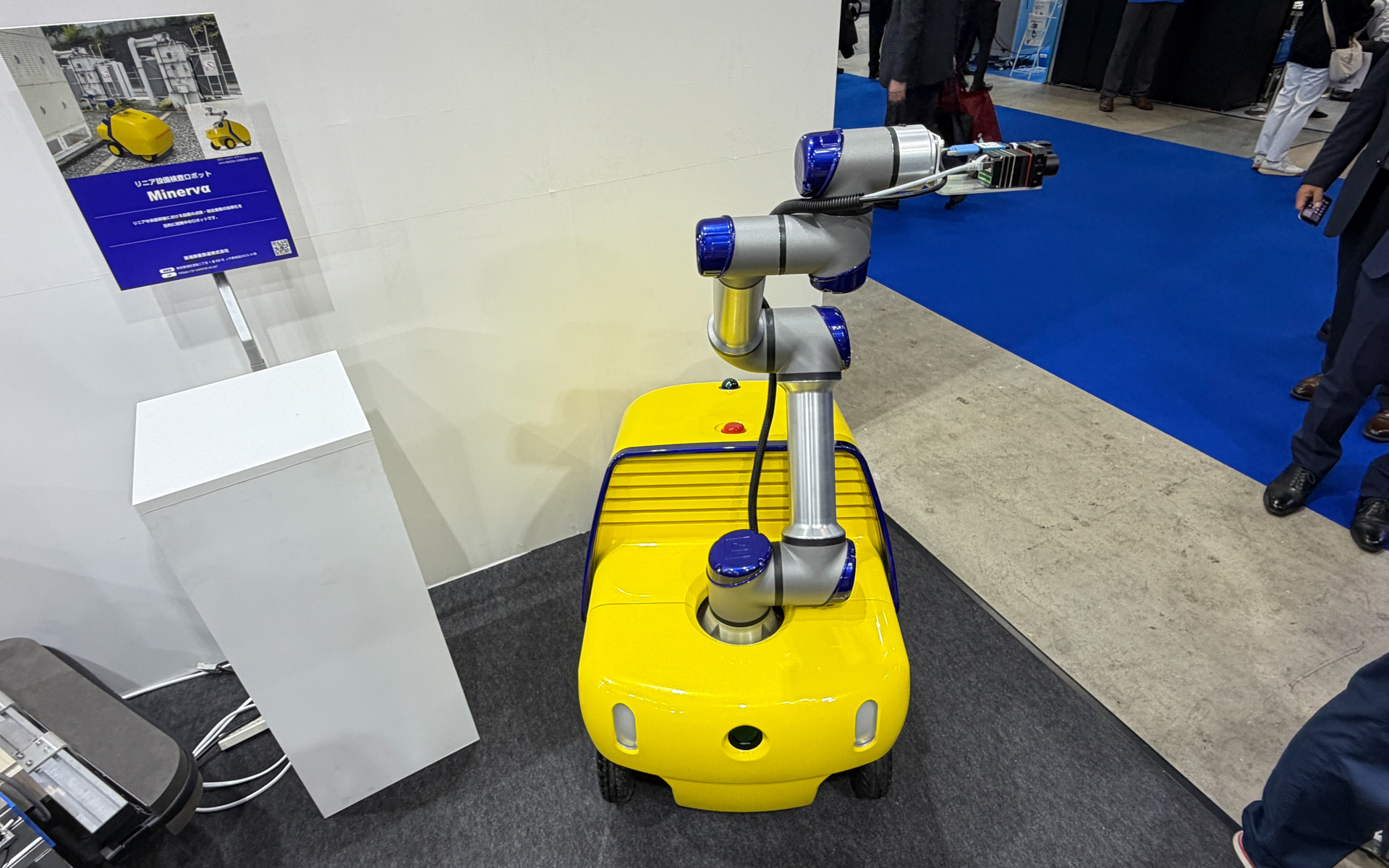 東海旅客鉄道株式会社：リニア設備検査ロボット「Minervα」提供：JR東海　デザイン：solve株式会社 代表取締役 森澤有人氏