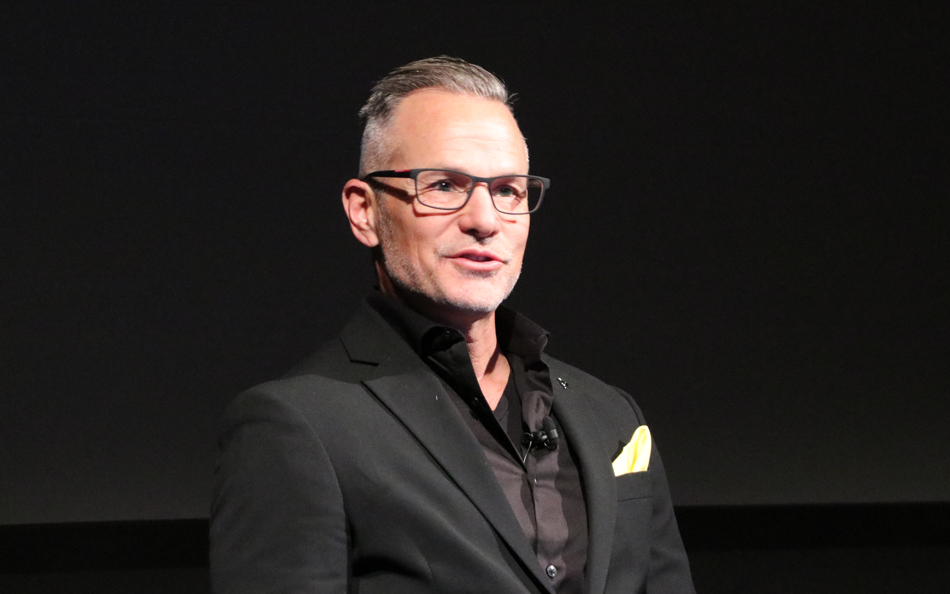 Sumitomo Rubber North Americaプレジデント＆CEOのDarren Thomas氏。30年以上タイヤ業界に従事していて、2002年に当時のファルケンタイヤコーポレーションのマーケティングダイレクターとして入社し、2022年に現プレジデント＆CEOに就任した