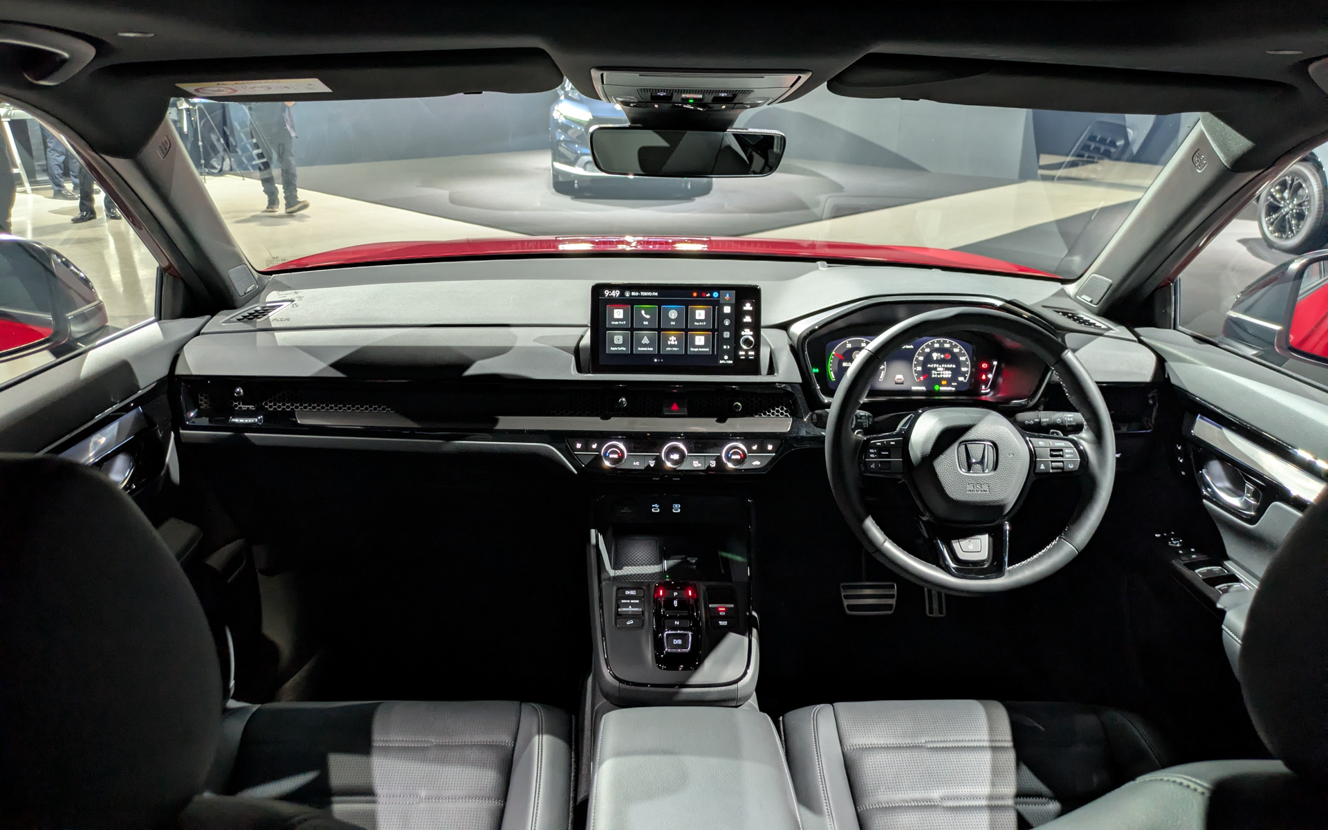 新型CR-Vのインテリア