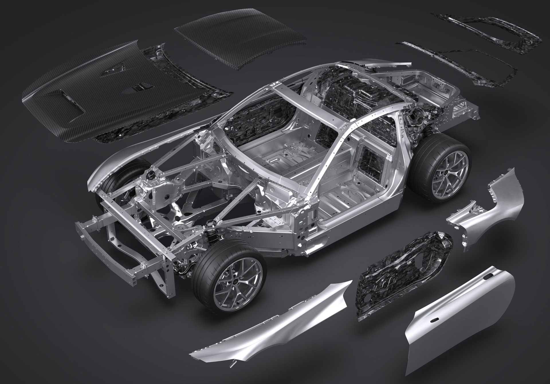 ボディパーツ分割図