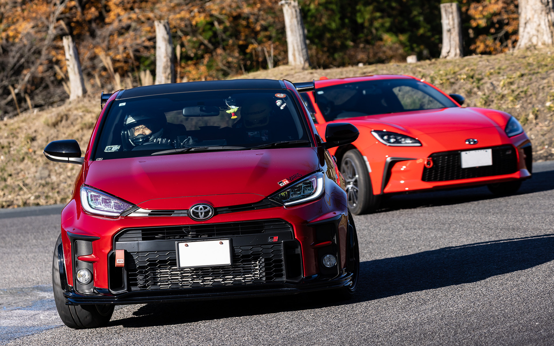 グリップ走行での参加車