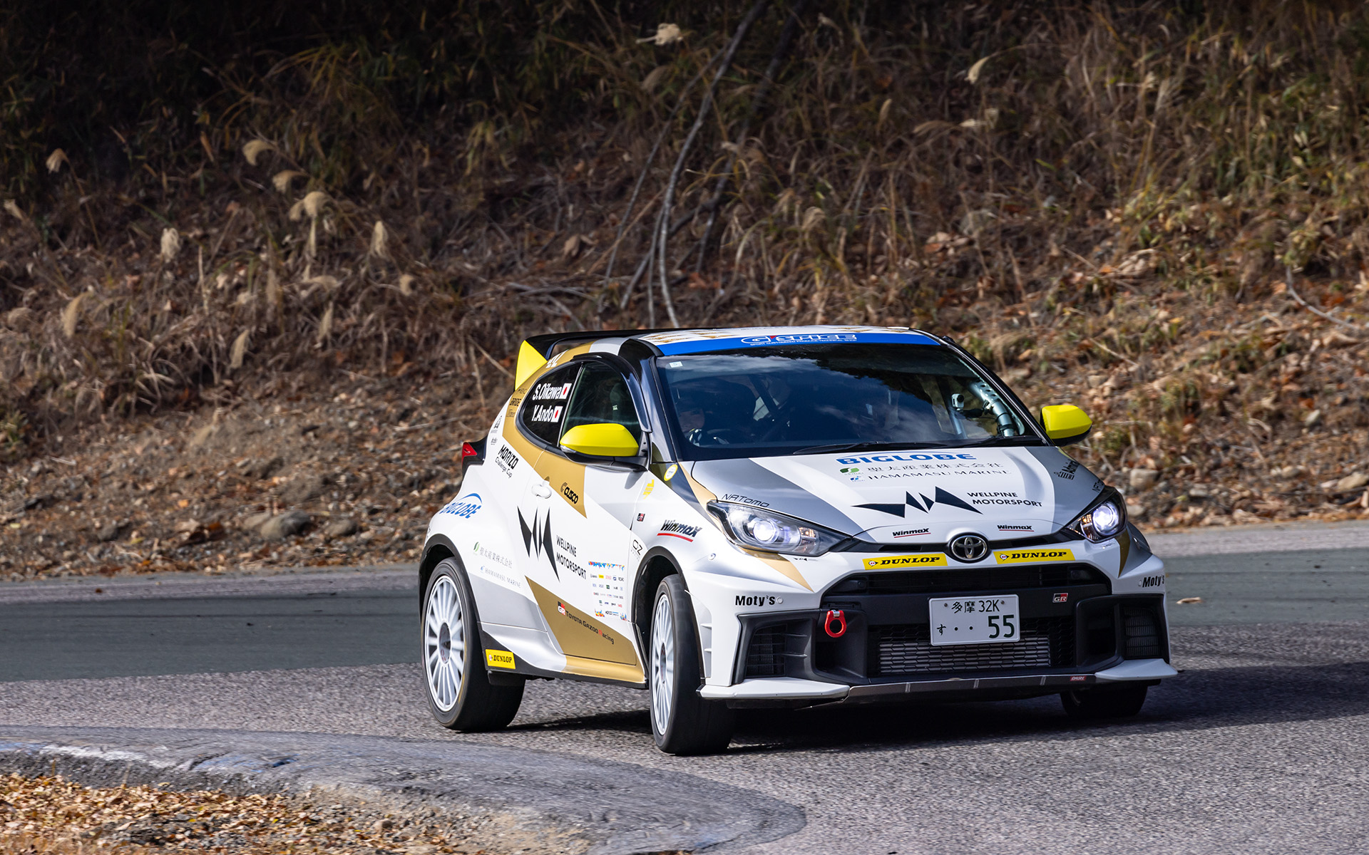 及川紗利亜選手の走行