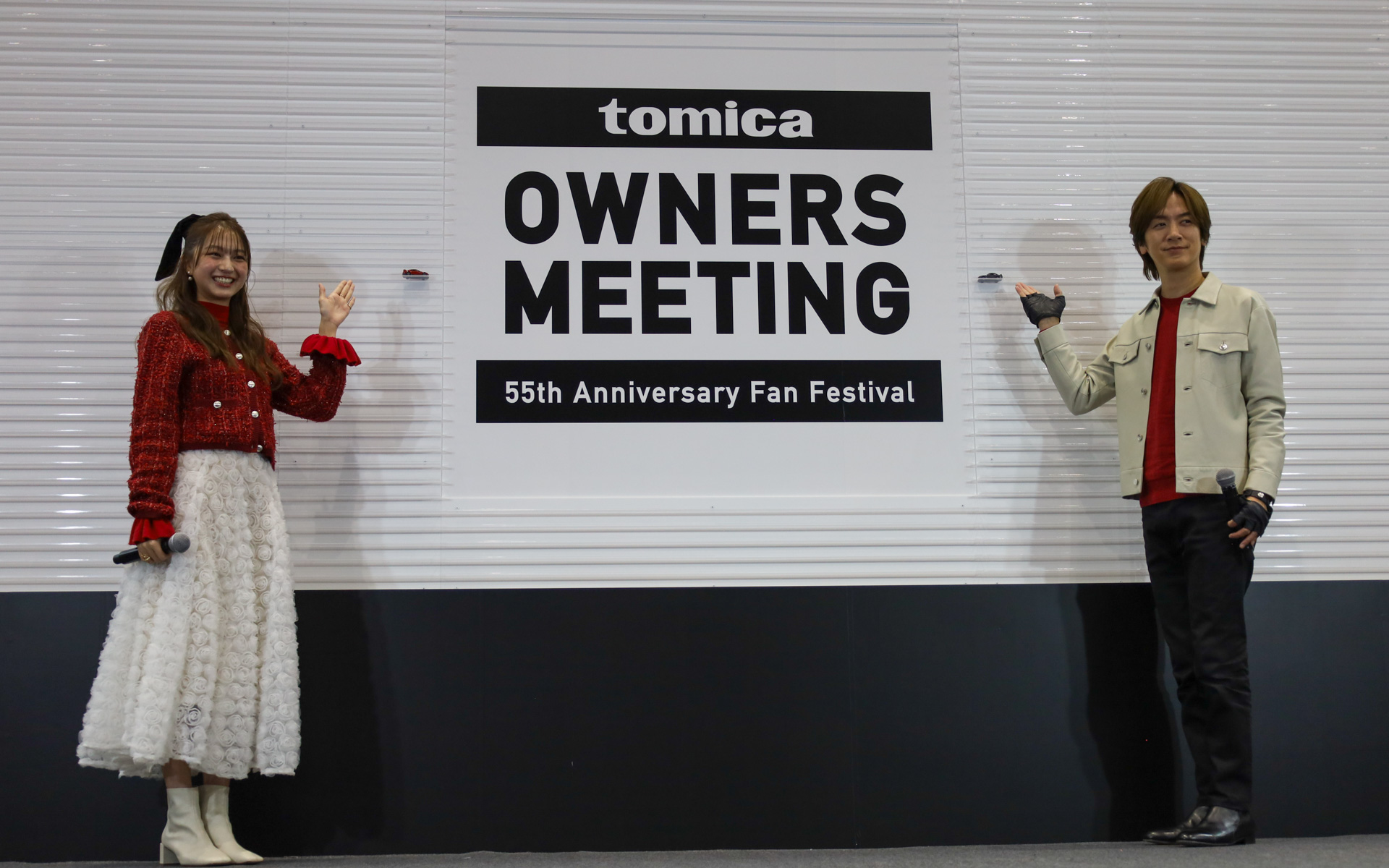 ファンとの共創で5000台のトミカを展示する史上最大の壁面展示「トミカウォール」