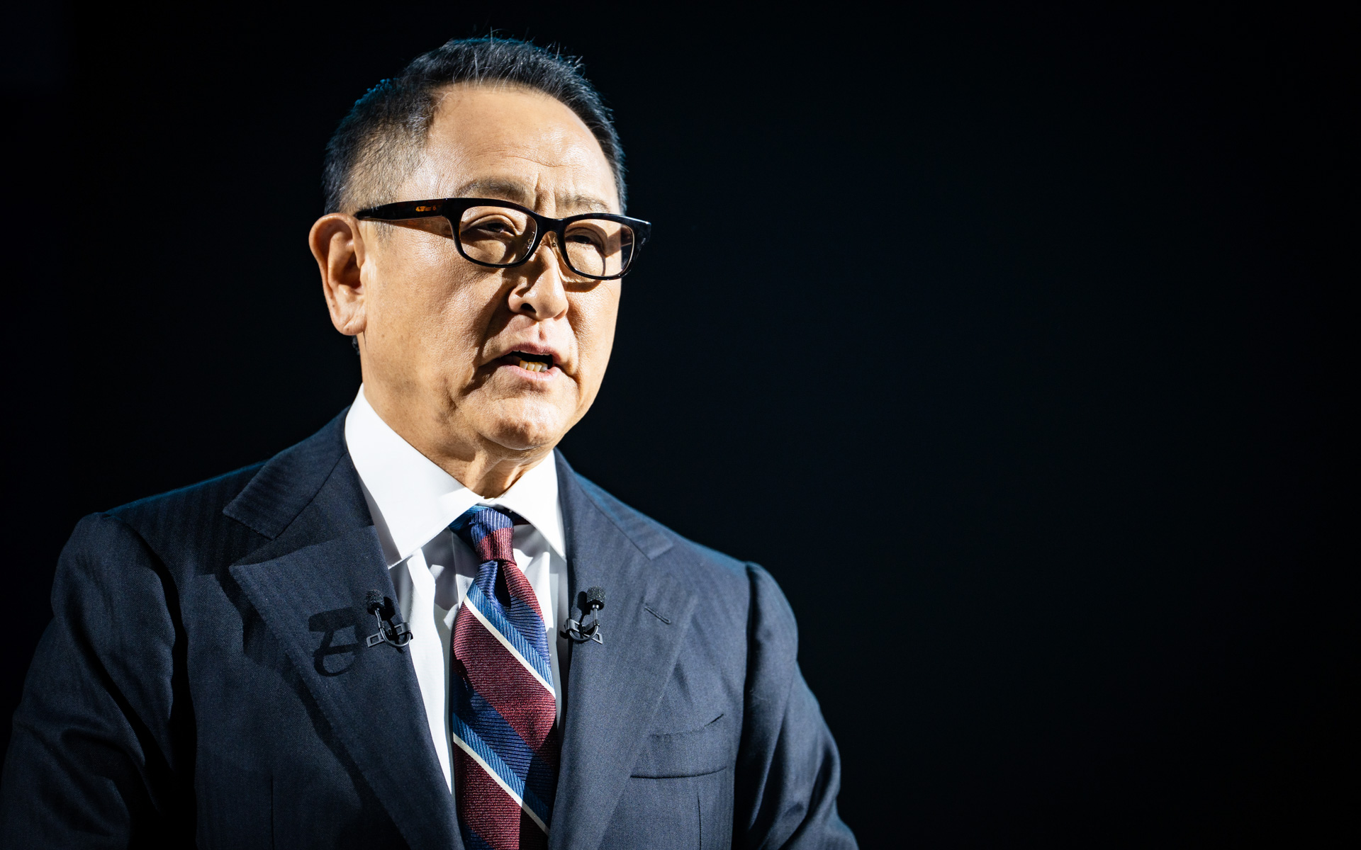 マスタードライバーのモリゾウことトヨタ自動車会長の豊田章男氏