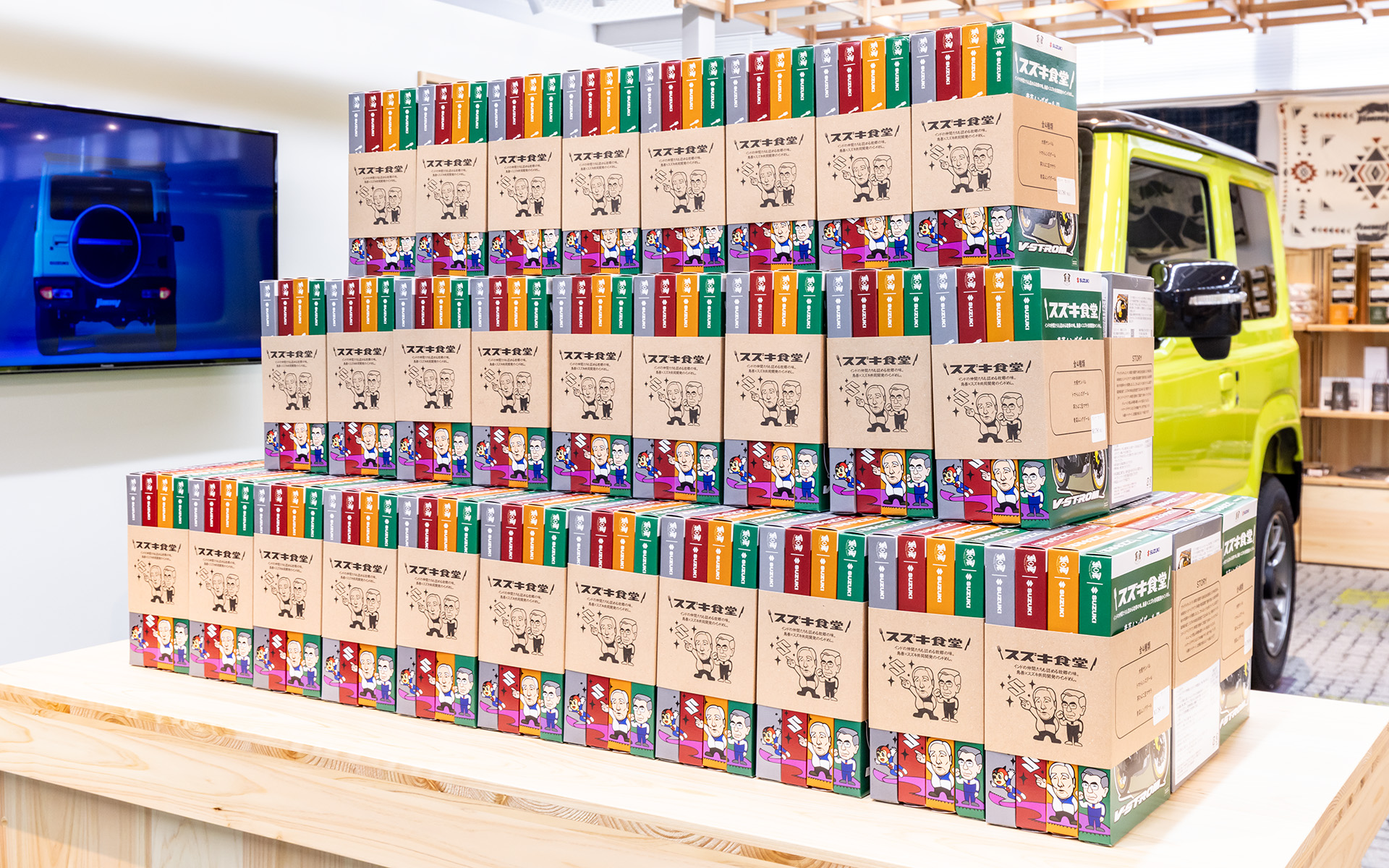 圧巻のカレー積み