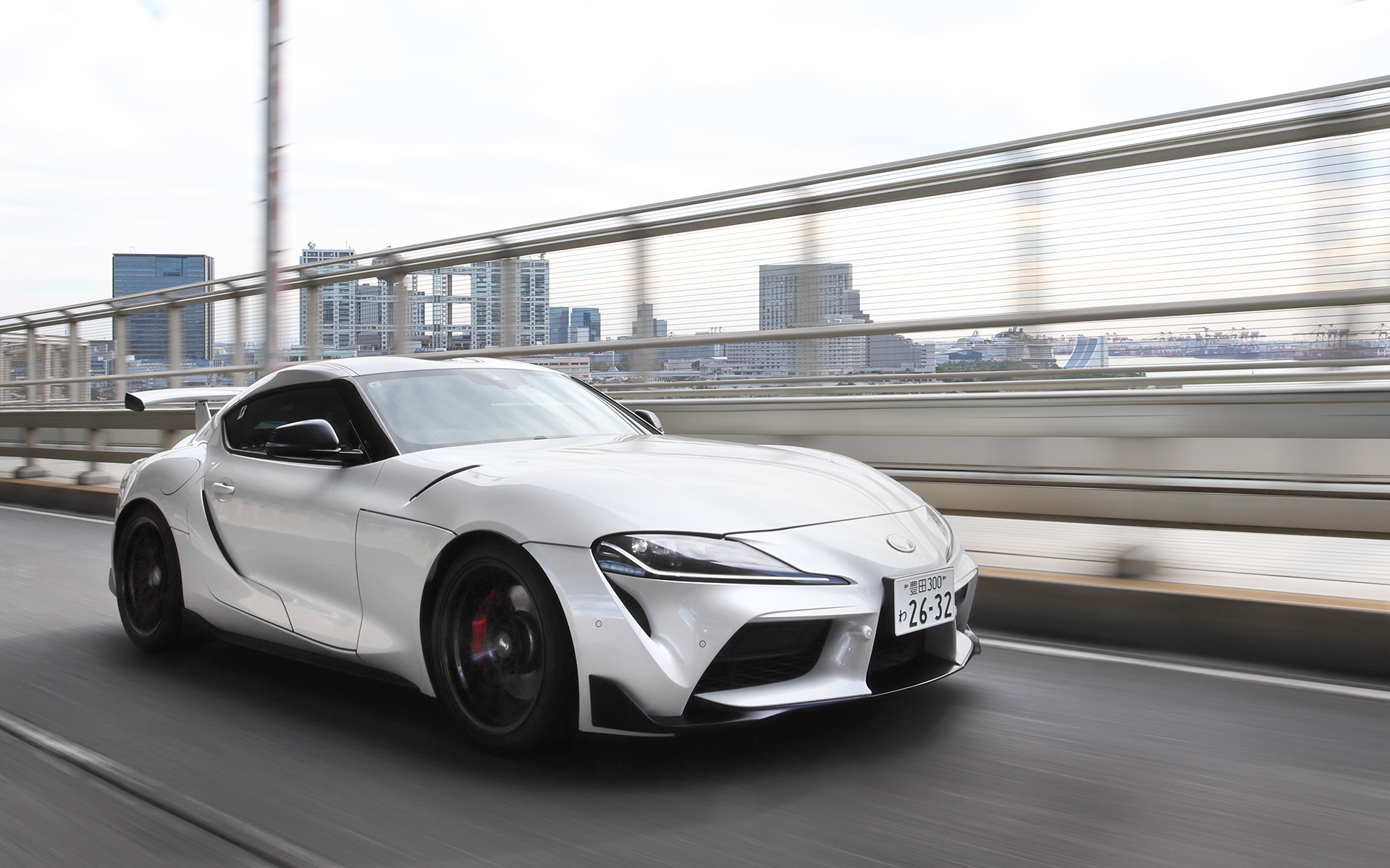 GRスープラの気持ちいい走りを味わえた。ATなので気軽に乗れるのもうれしい