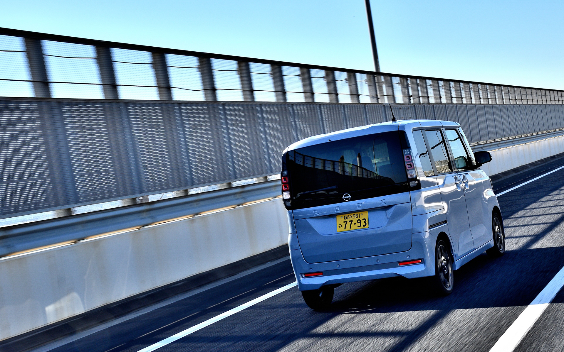 新型ルークスは数多くの競合車の中でも存在感があった