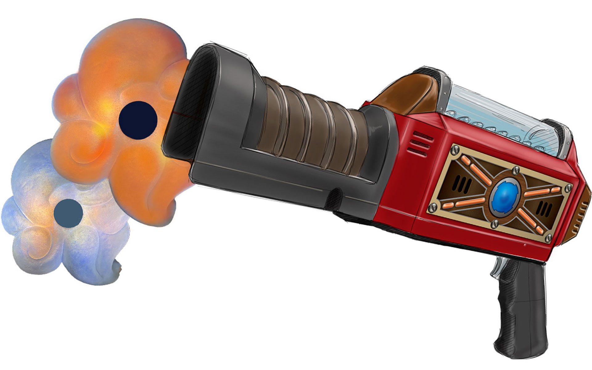 レーザーガン「クリアブラスター」