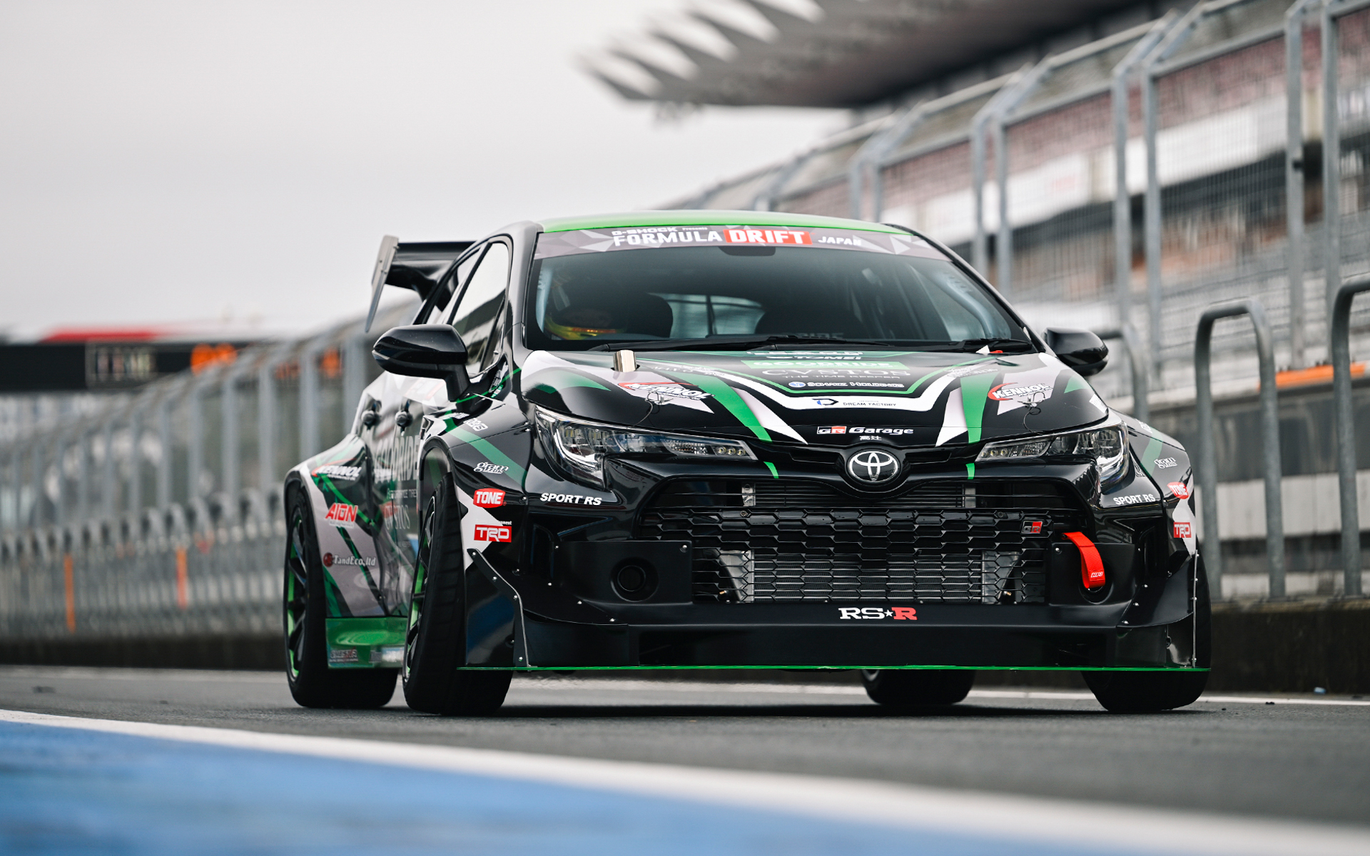 FORMULA DRIFT JAPANでの走行シーン