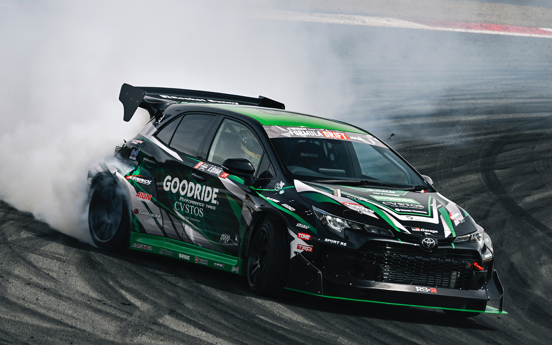 FORMULA DRIFT JAPANでの走行シーン