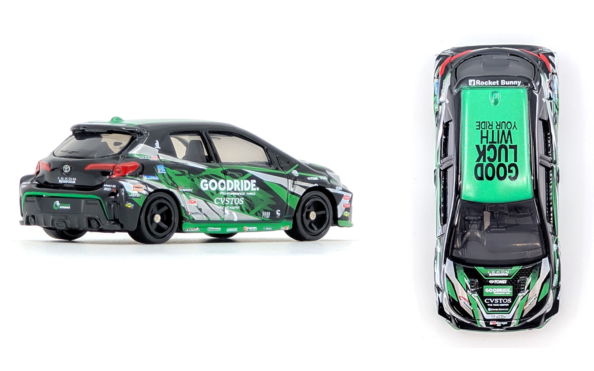 トミカ「GOODRIDE MOTORSPORTS トヨタ GRカローラ」