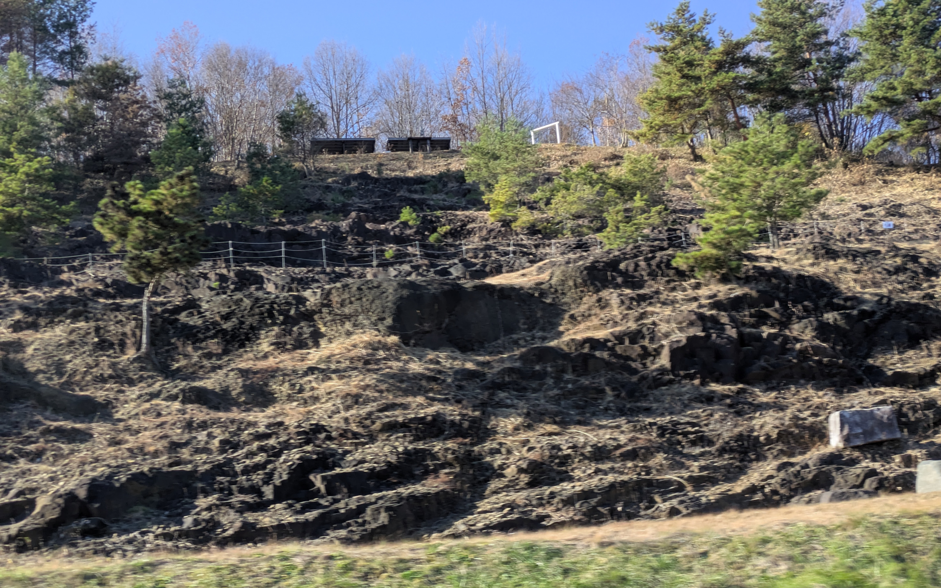 MFJ全日本トライアル選手権シリーズが開催されるエリア。自然の地形を生かしたコースを作っているという