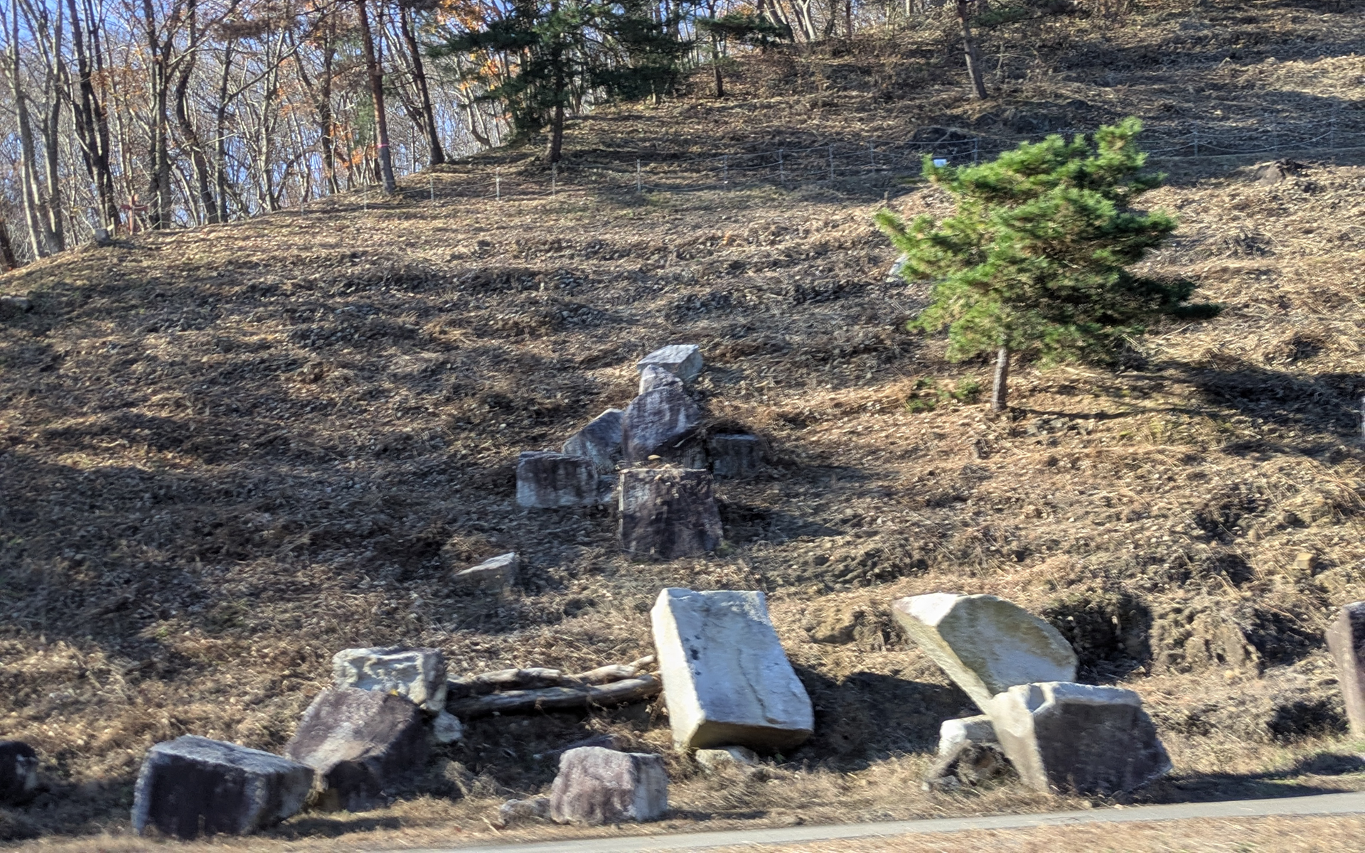 MFJ全日本トライアル選手権シリーズが開催されるエリア。自然の地形を生かしたコースを作っているという