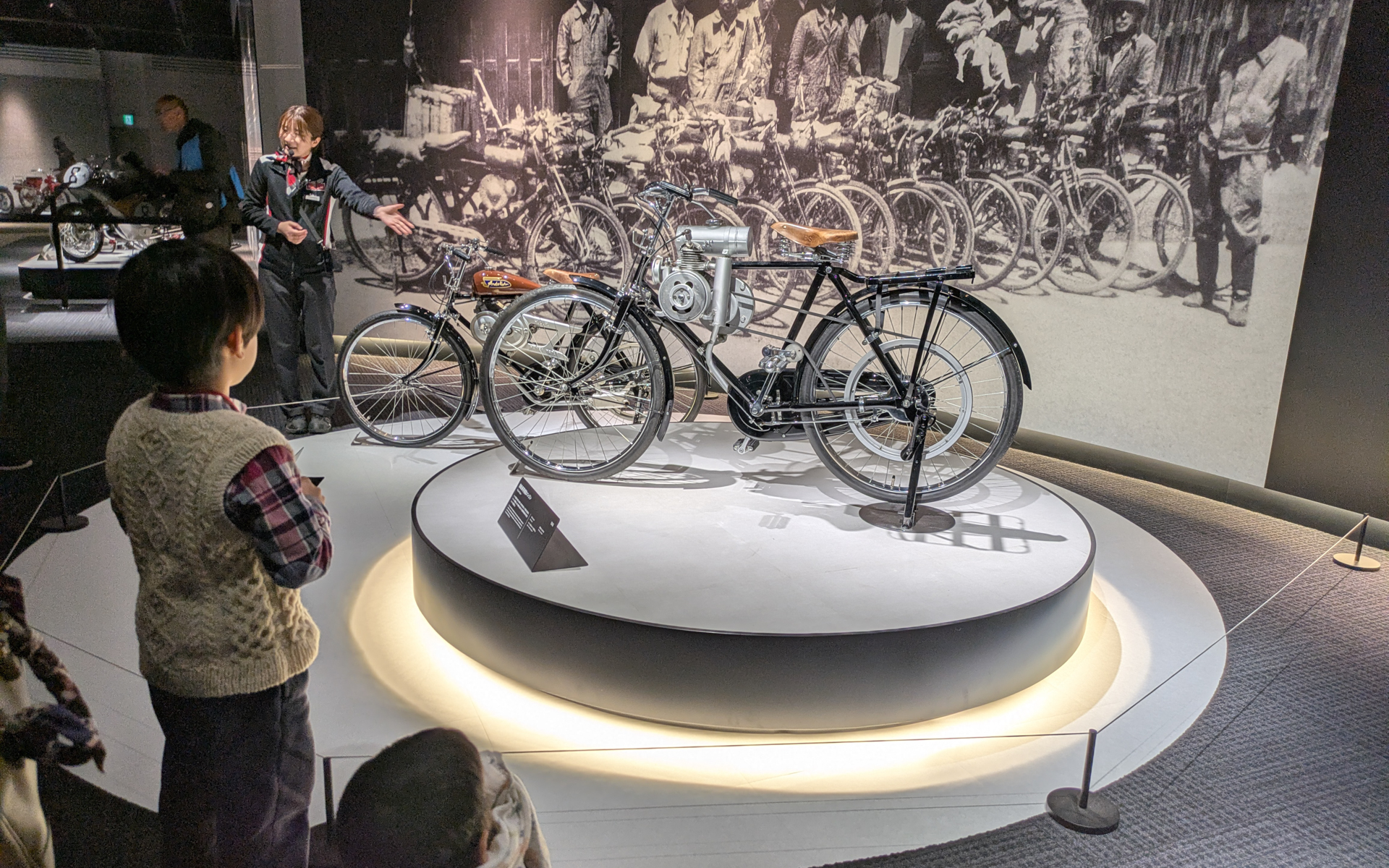 自転車にエンジンを載せたのがスタートだった