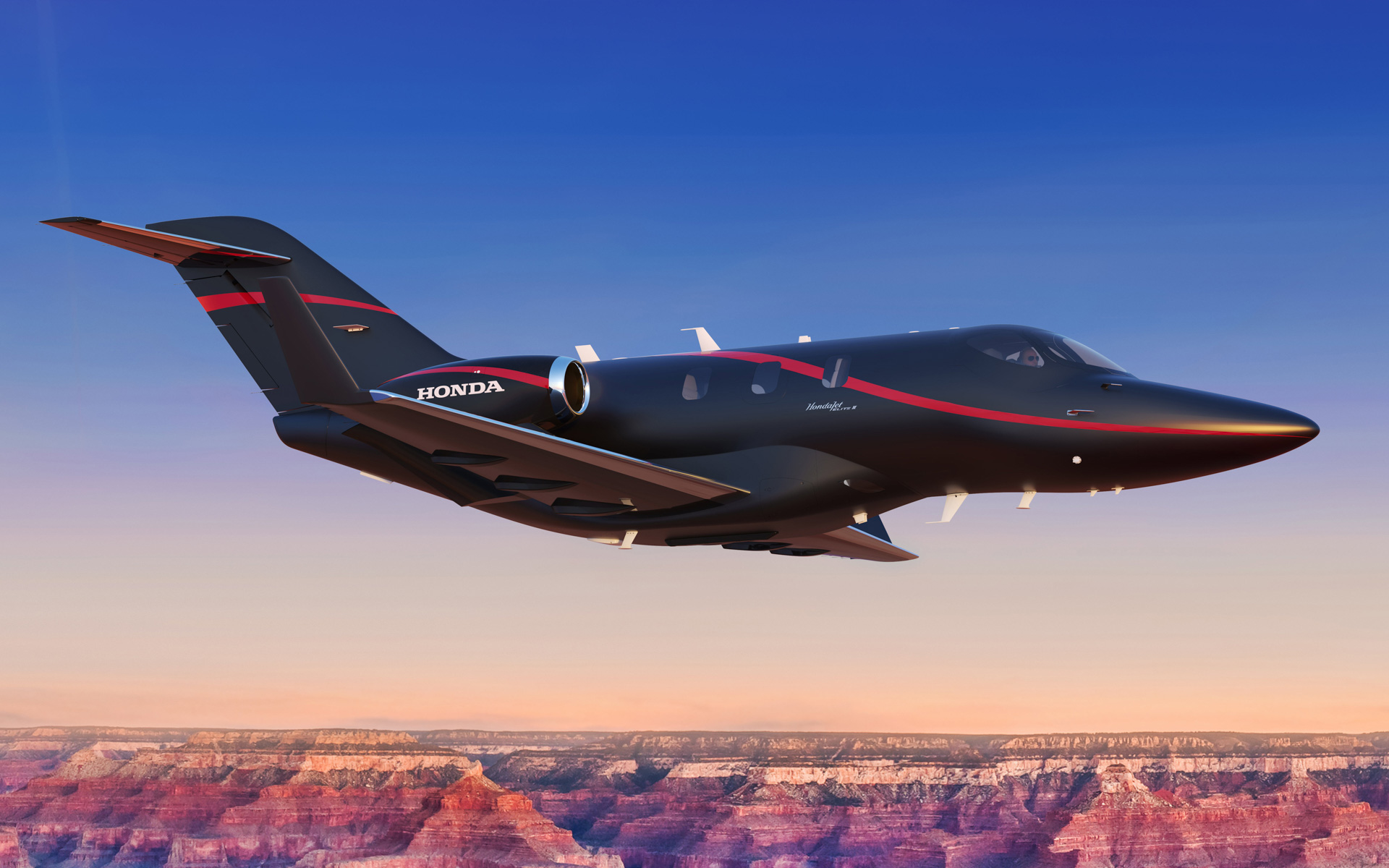 約40分の周遊を楽しめる「ホンダジェット体験会」