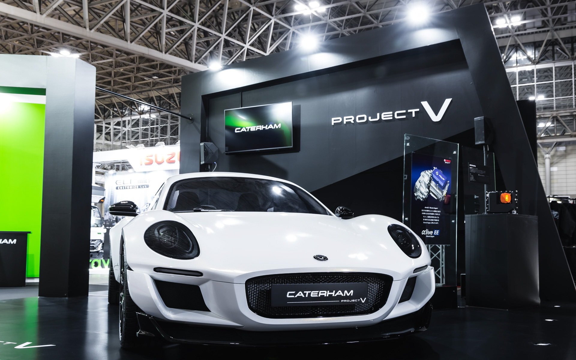 2025年の東京オートサロンに展示された「プロジェクトV」