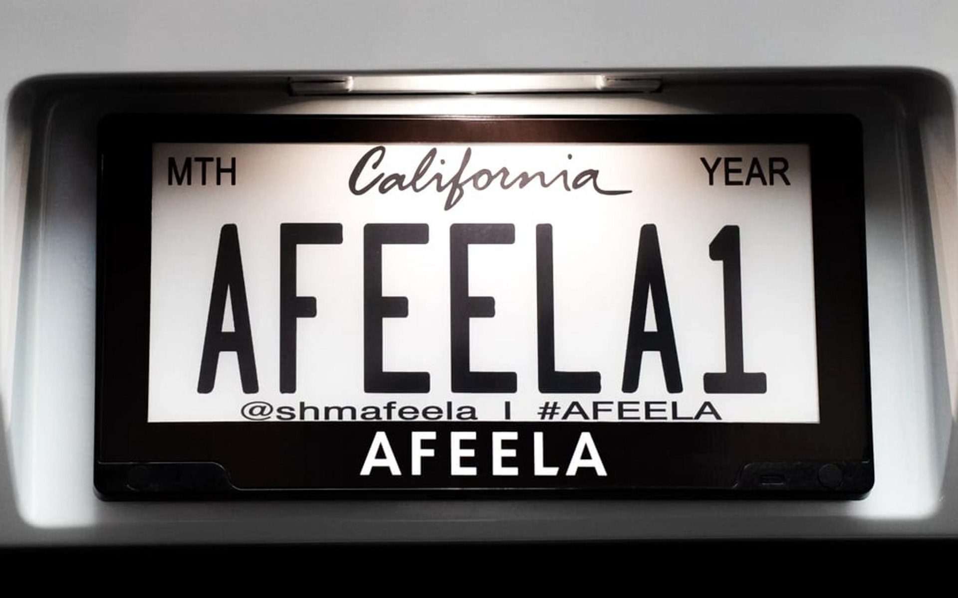 RPLATEを装着したAFEELA 1は、米国カリフォルニア州内の「AFEELA Studio」や、2026年1月に米ラスベガスで開催される「CES 2026」のソニー・ホンダモビリティブースにも展示予定