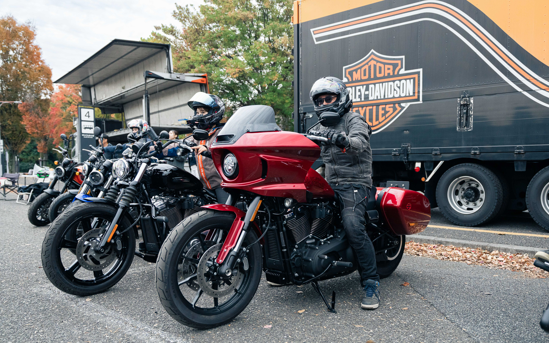 ハーレーダビッドソンが展開する「スキルライダートレーニング」に参加