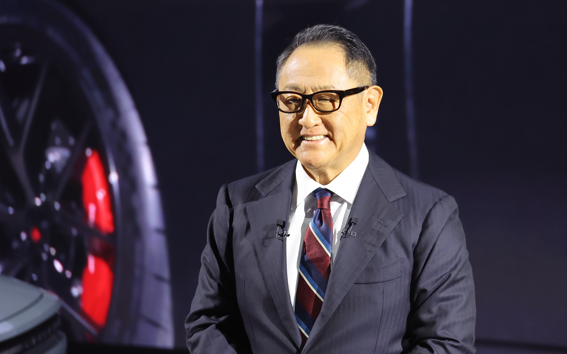 日本レース写真家協会の「その年一番のフォトジェニック」であるJRPAアワードに選ばれた豊田章男氏