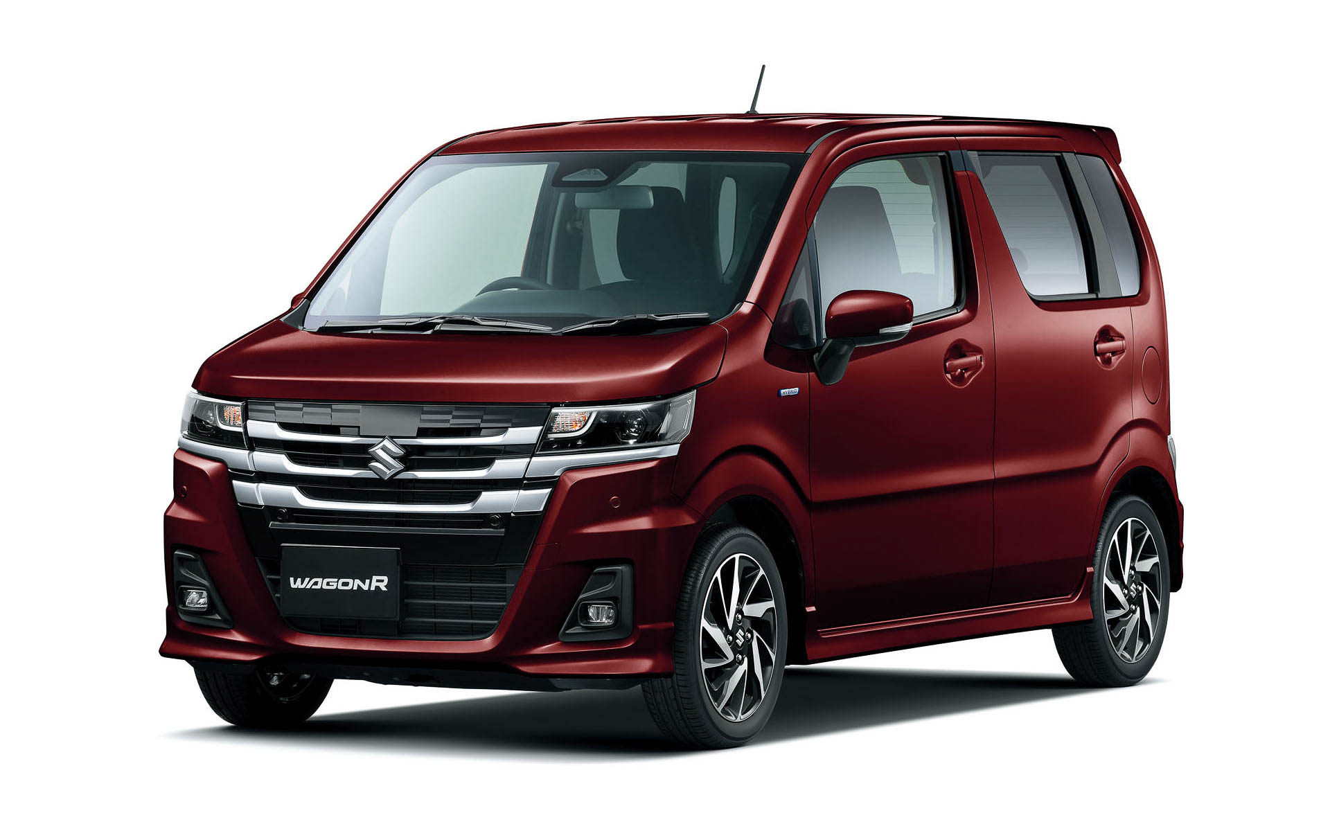 新色の「ベルベットダークレッドパール」（ワゴンR HYBRID ZX）