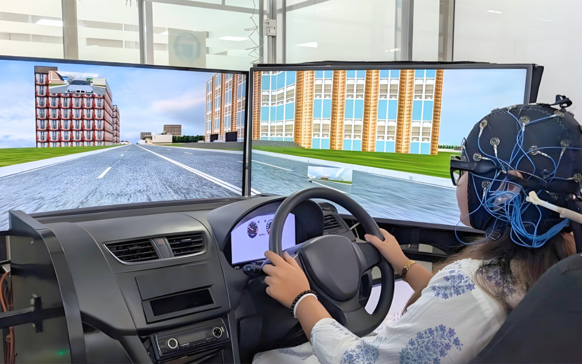 パナソニックがナノイー（帯電微粒子水）技術による運転中の集中力向上を初検証