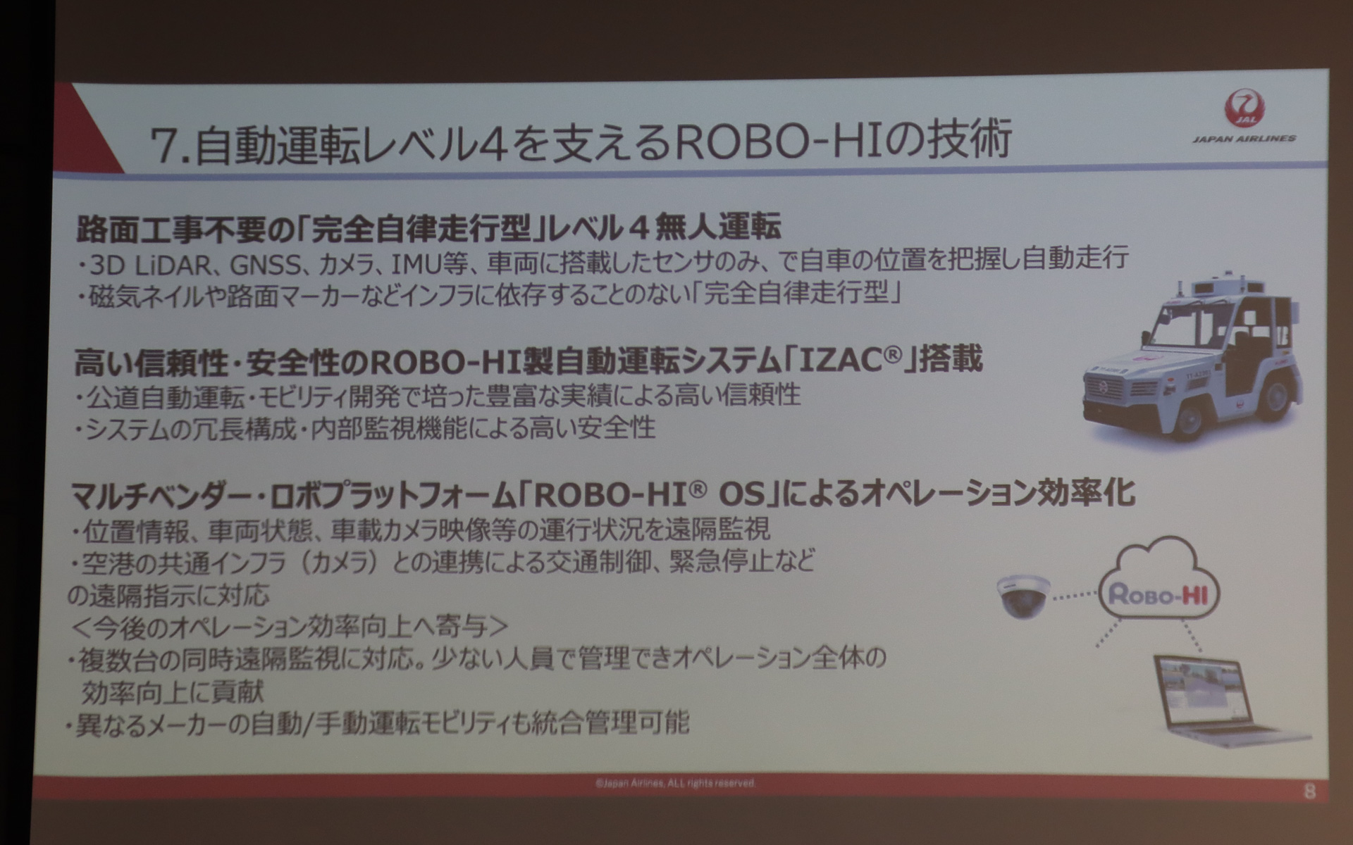 2001年のZMP設立時から積み重ねてきた自動運転技術がRoboCar Tractor 25Tにも投入されている