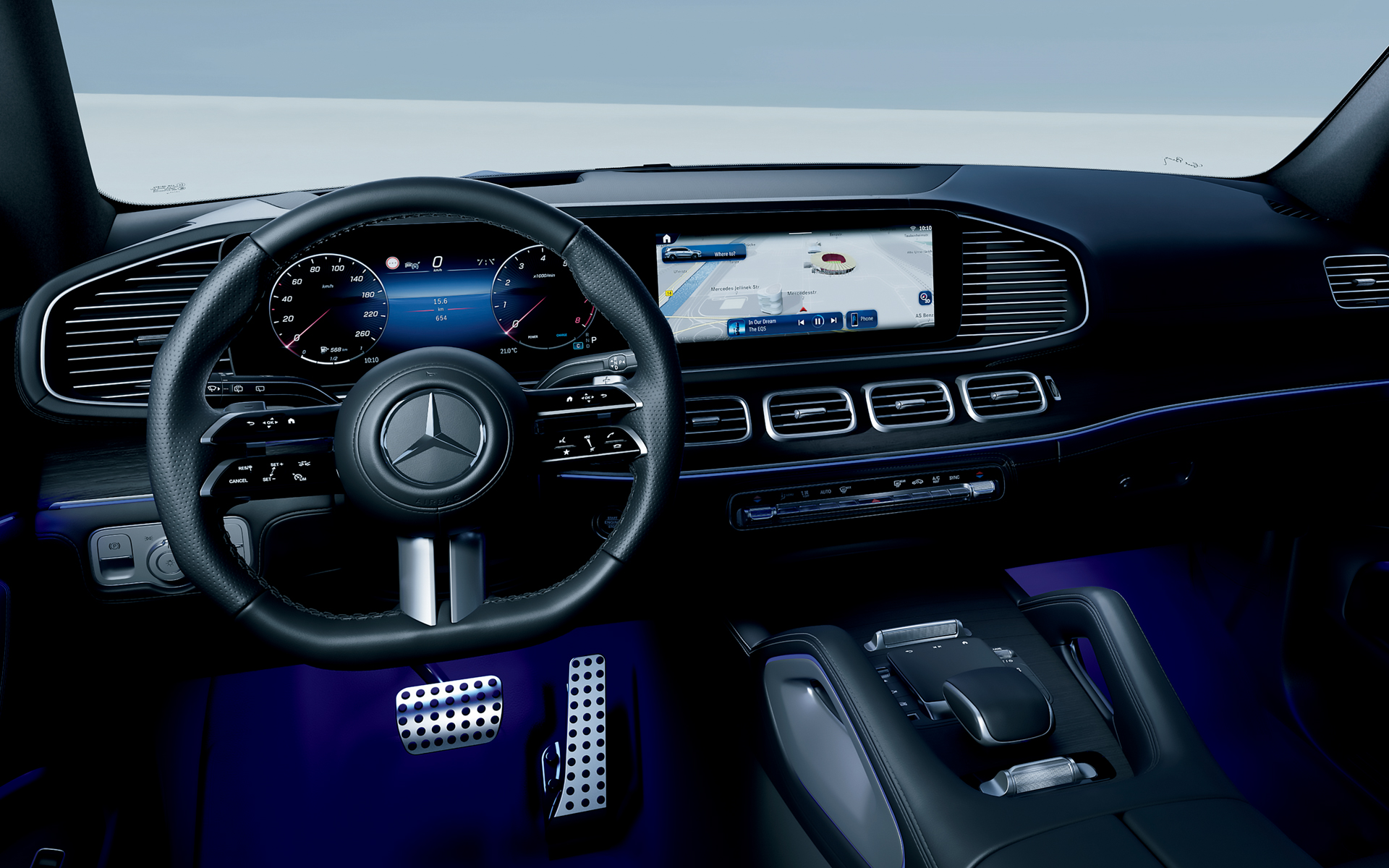 GLEナイトエディション（SUV）のインテリア