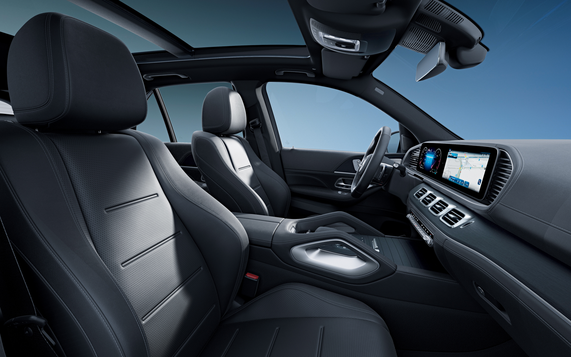 GLEナイトエディション（SUV）のインテリア