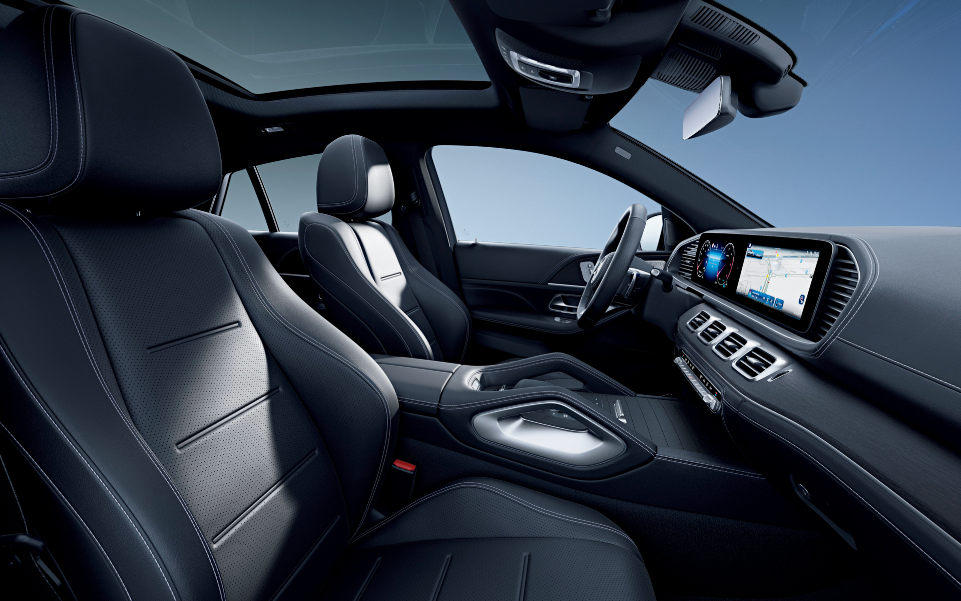 GLEナイトエディション（クーペ）のインテリア