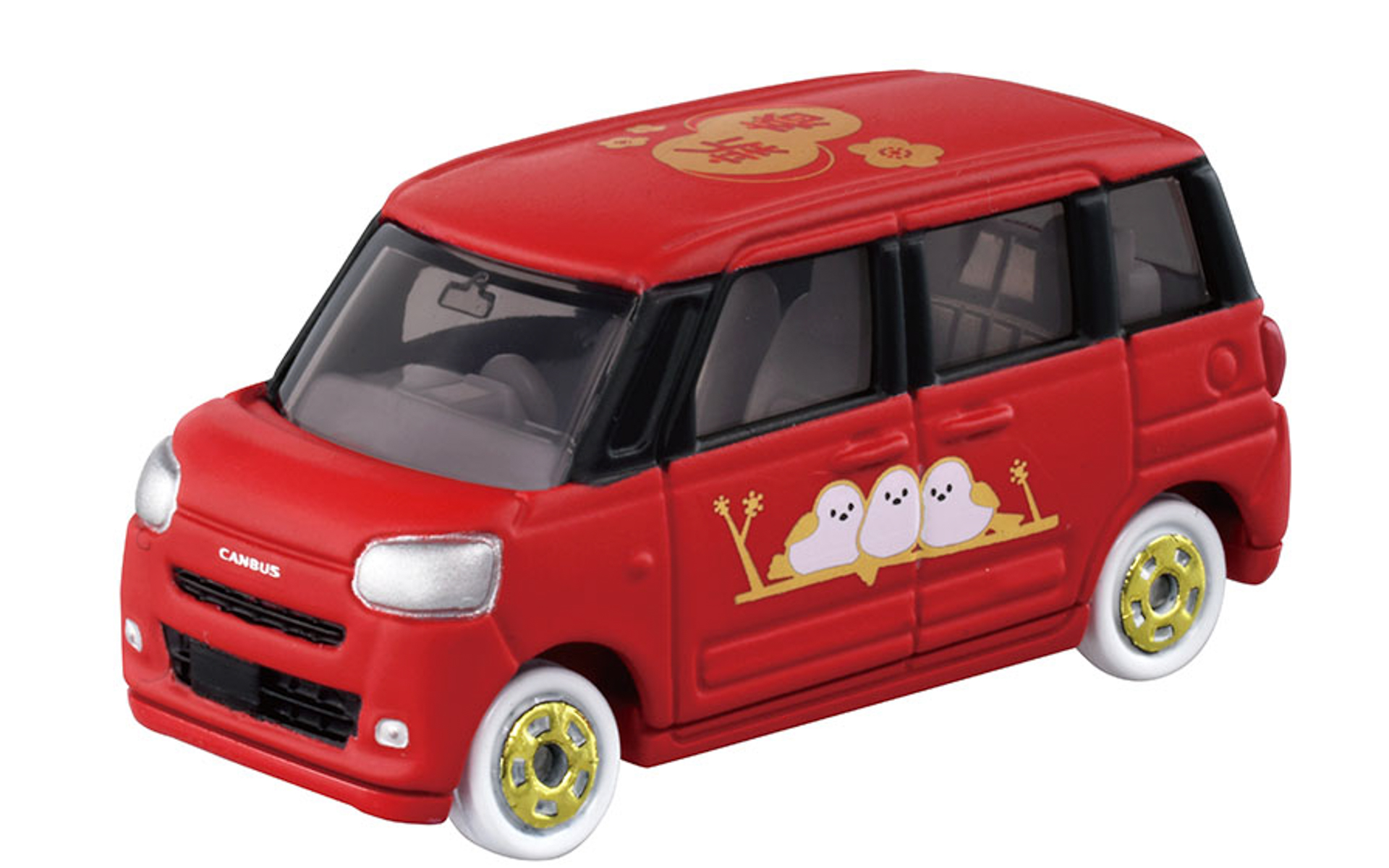 シマエナガ/ダイハツ「ムーヴ キャンバス」