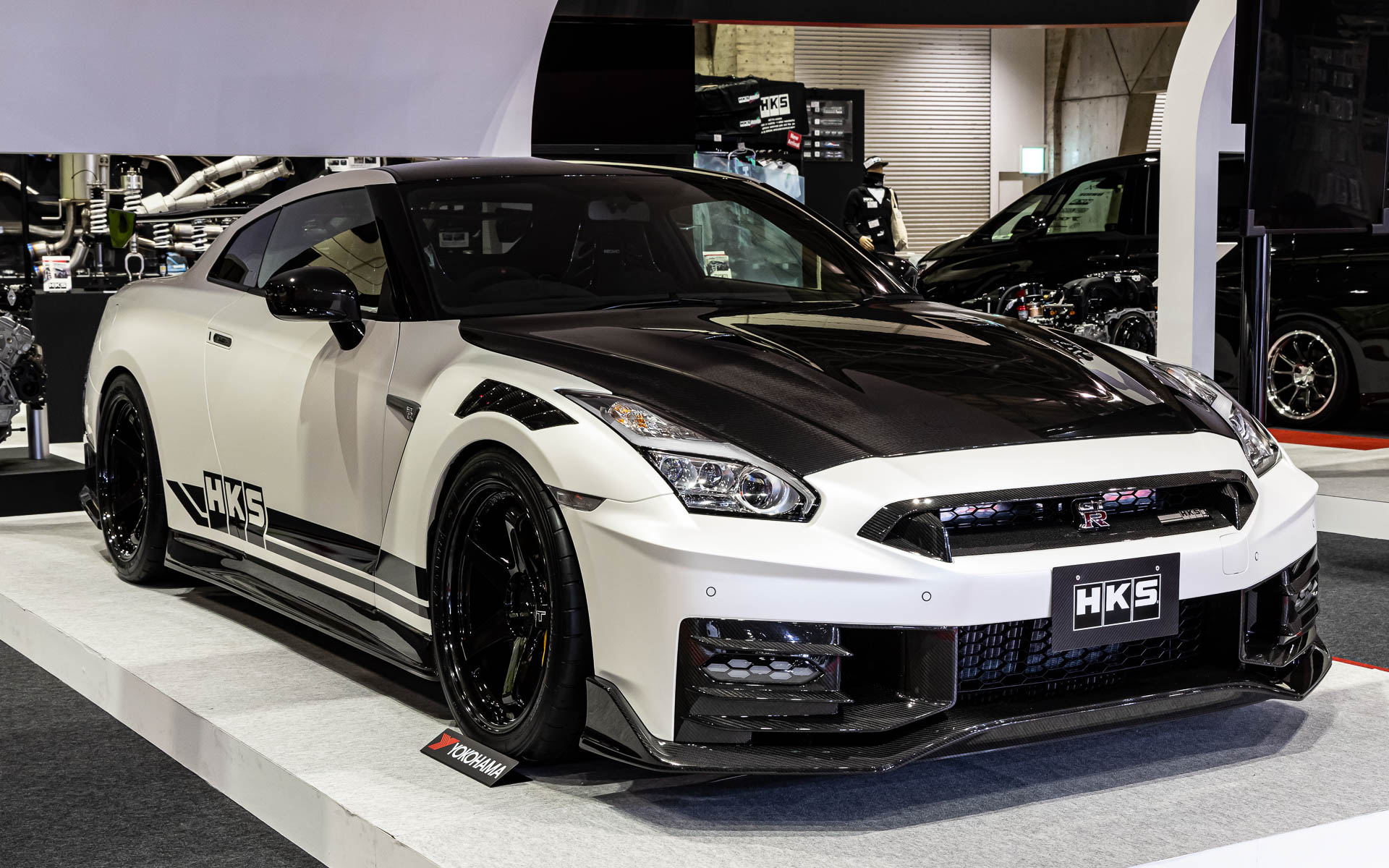 画像はTAS2024展示のR35 GT-Rデモカー