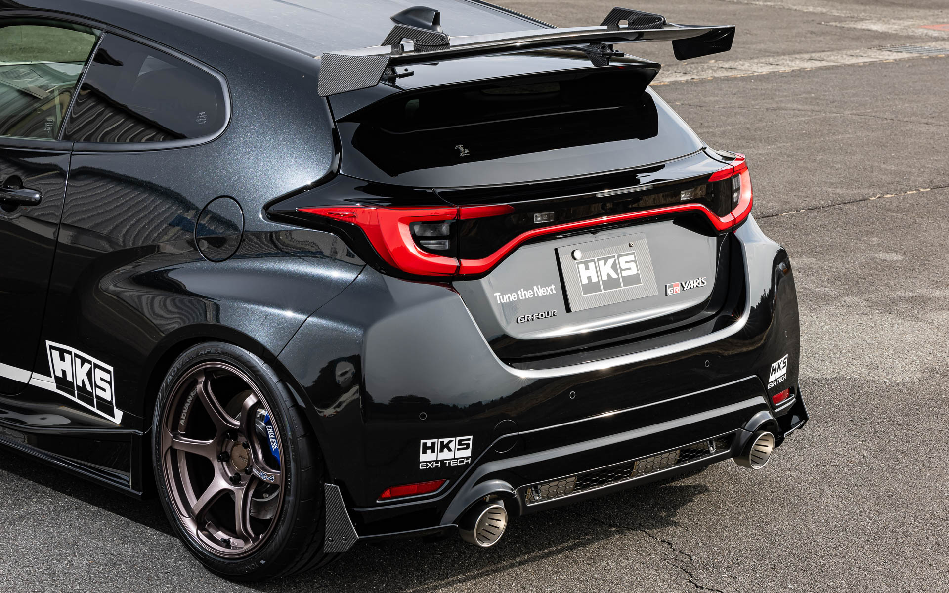 画像はTAS2025展示のGRヤリスデモカー