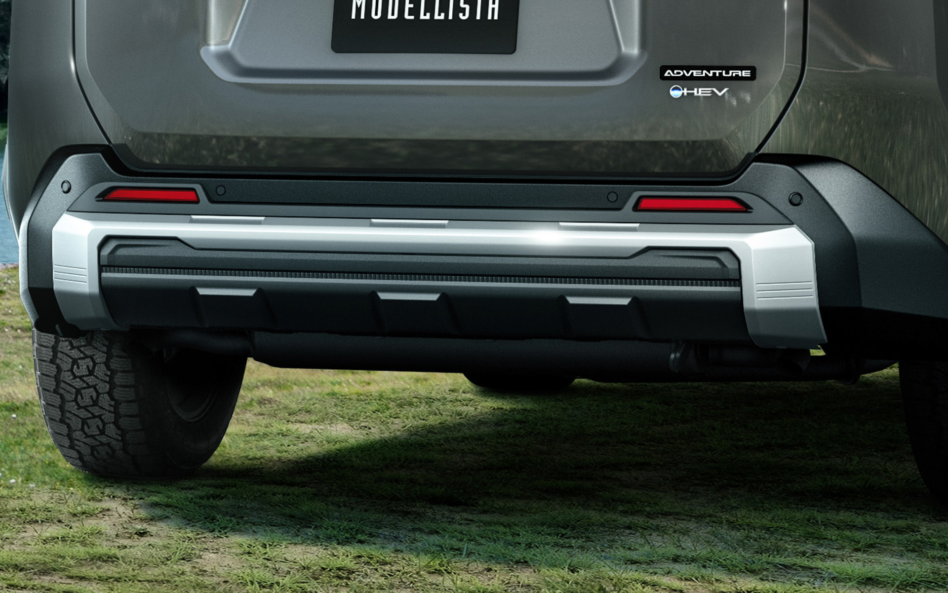 リアバンパーガーニッシュ　※セット購入のみ