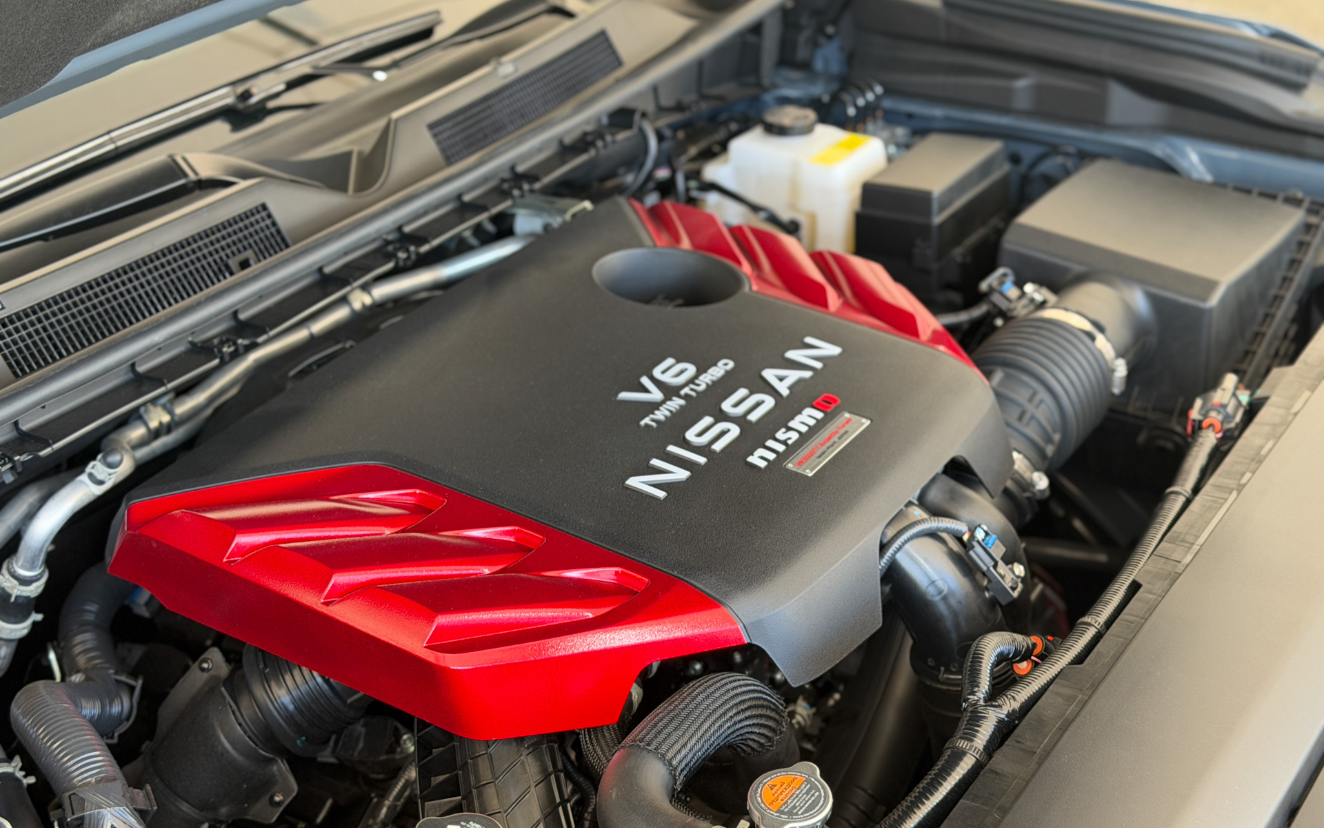 V6ツインターボエンジンを搭載する「パトロール NISMO」