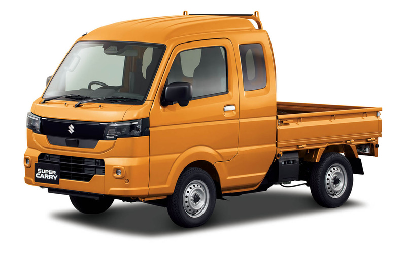スズキ キャリイ 4WD 軽トラック スズキ、軽トラック「キャリイ」シリーズ一部仕様変更 フロント外観