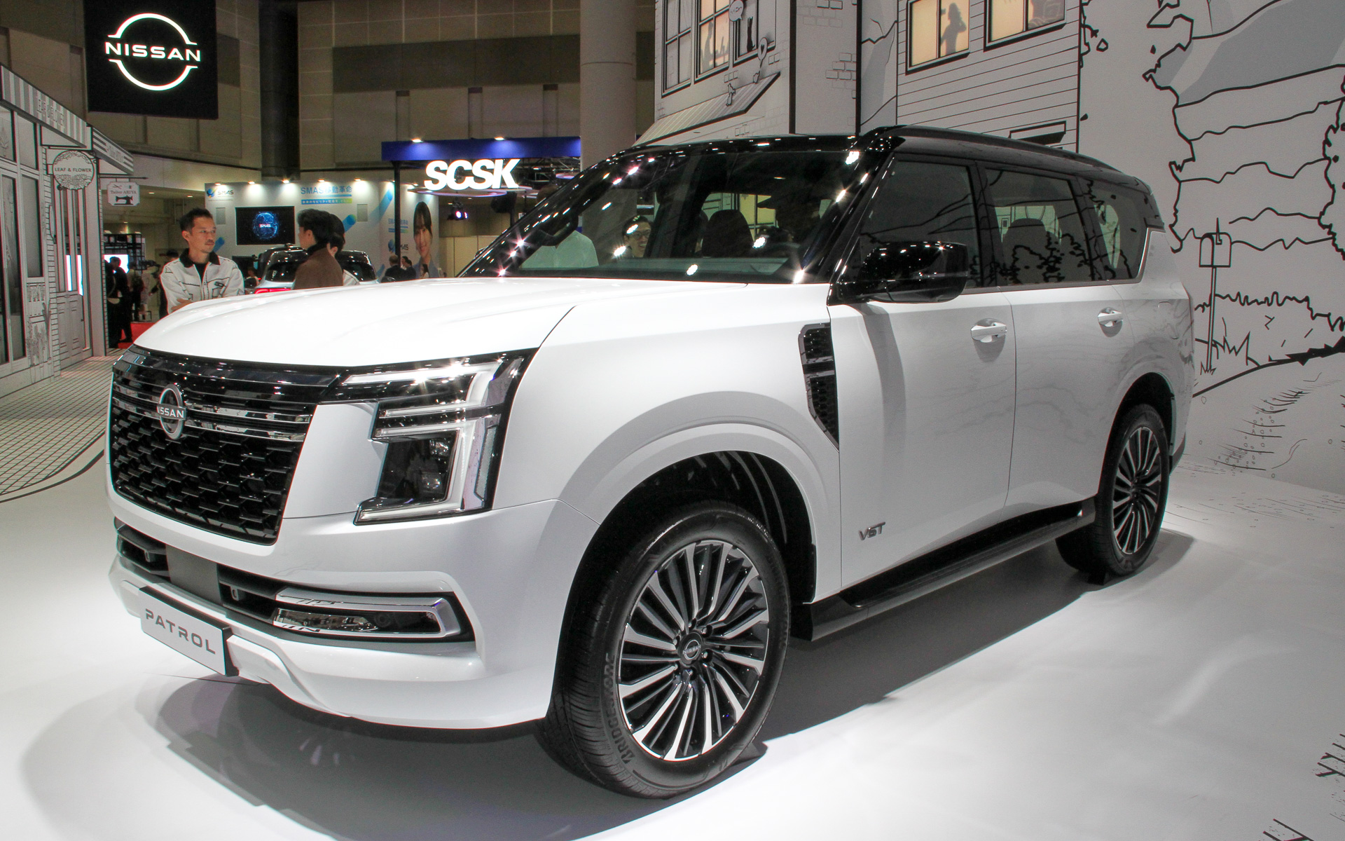 「ジャパンモビリティショー 2025」で展示されたパトロール。2027年度前半に日本市場へ投入される