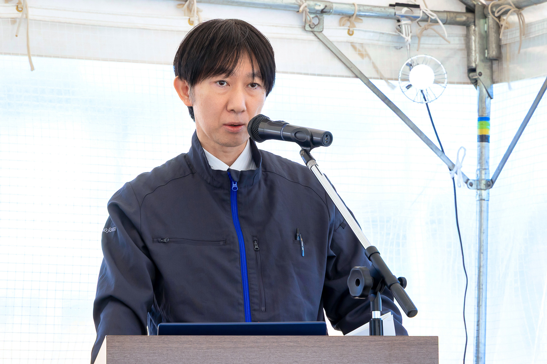 株式会社小野測器 取締役兼上席執行役員の塚越照氏