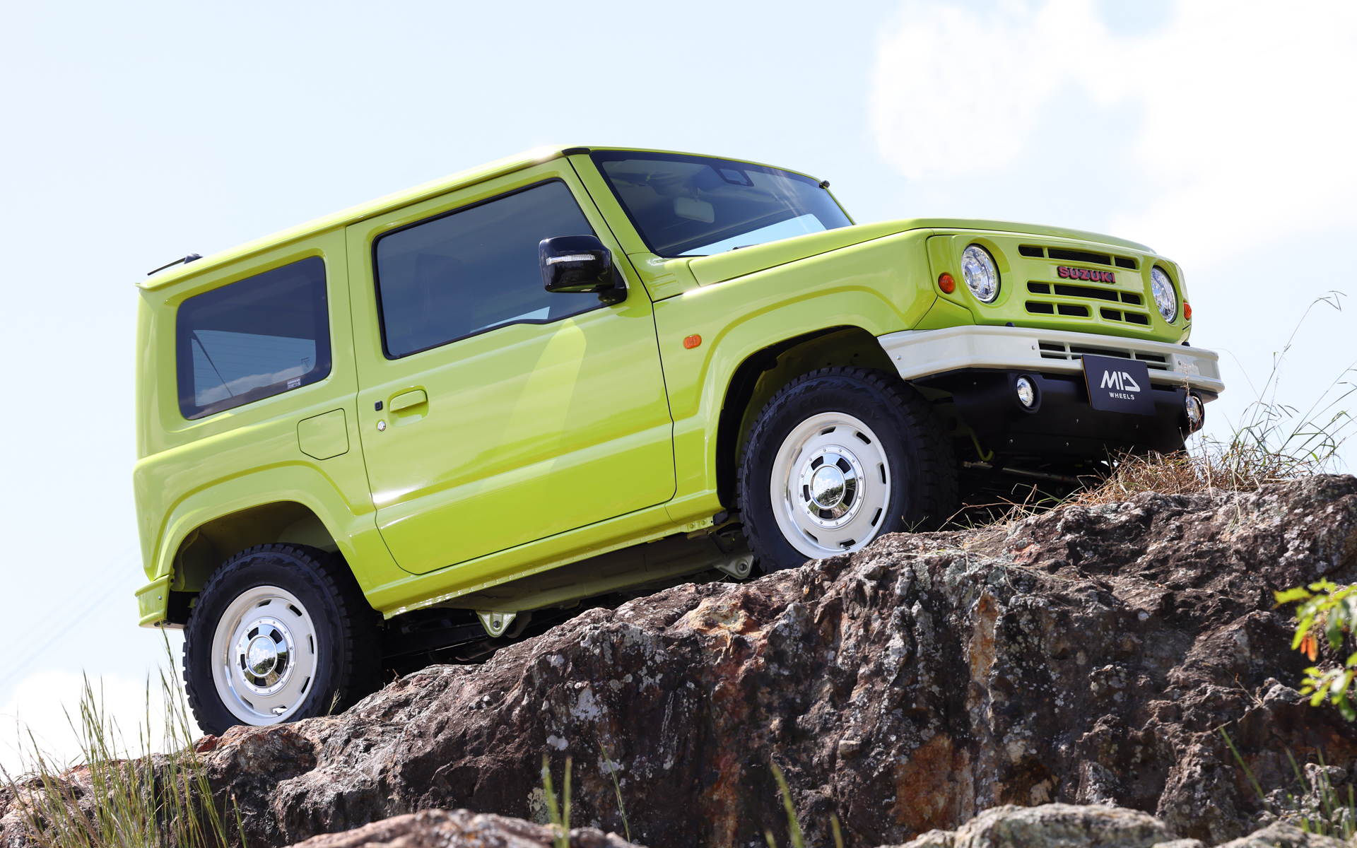 ガルシア シスコ（オールドイングリッシュホワイト リムヴァーレイポリッシュ）装着イメージ