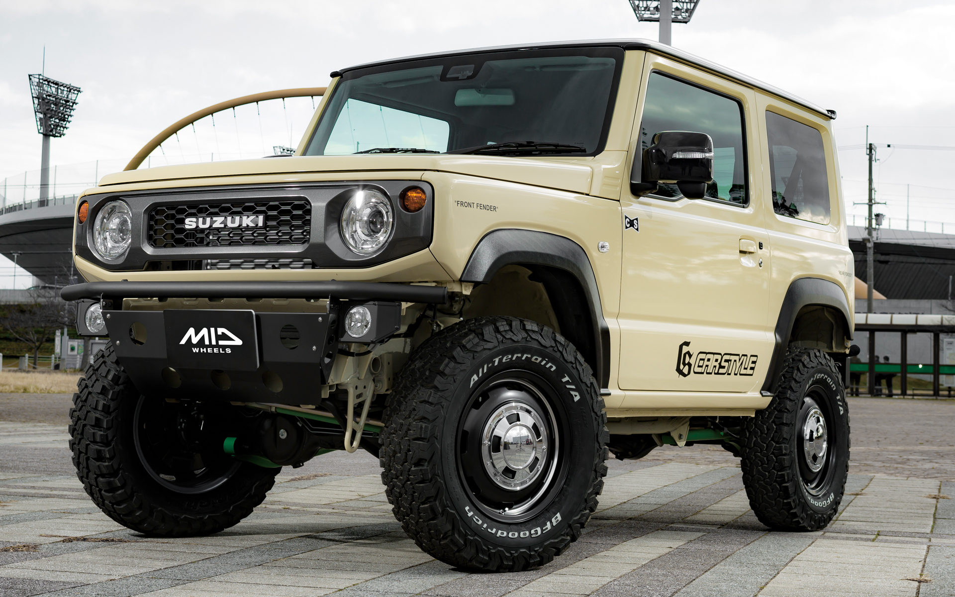 ガルシア シスコ（セミグロスブラック リムヴァーレイポリッシュ）装着イメージ