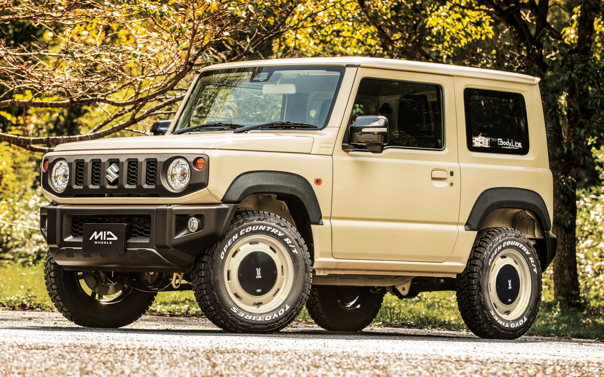 ウシャリントバリ（セミグロスサンドベージュ）装着イメージ