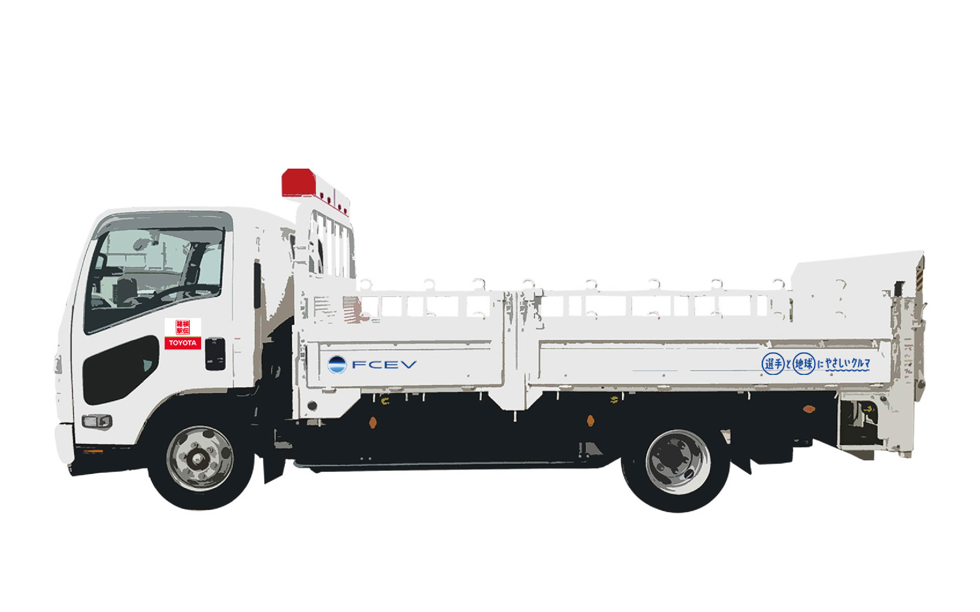 FCEV「小型トラック」（共同カメラ車）