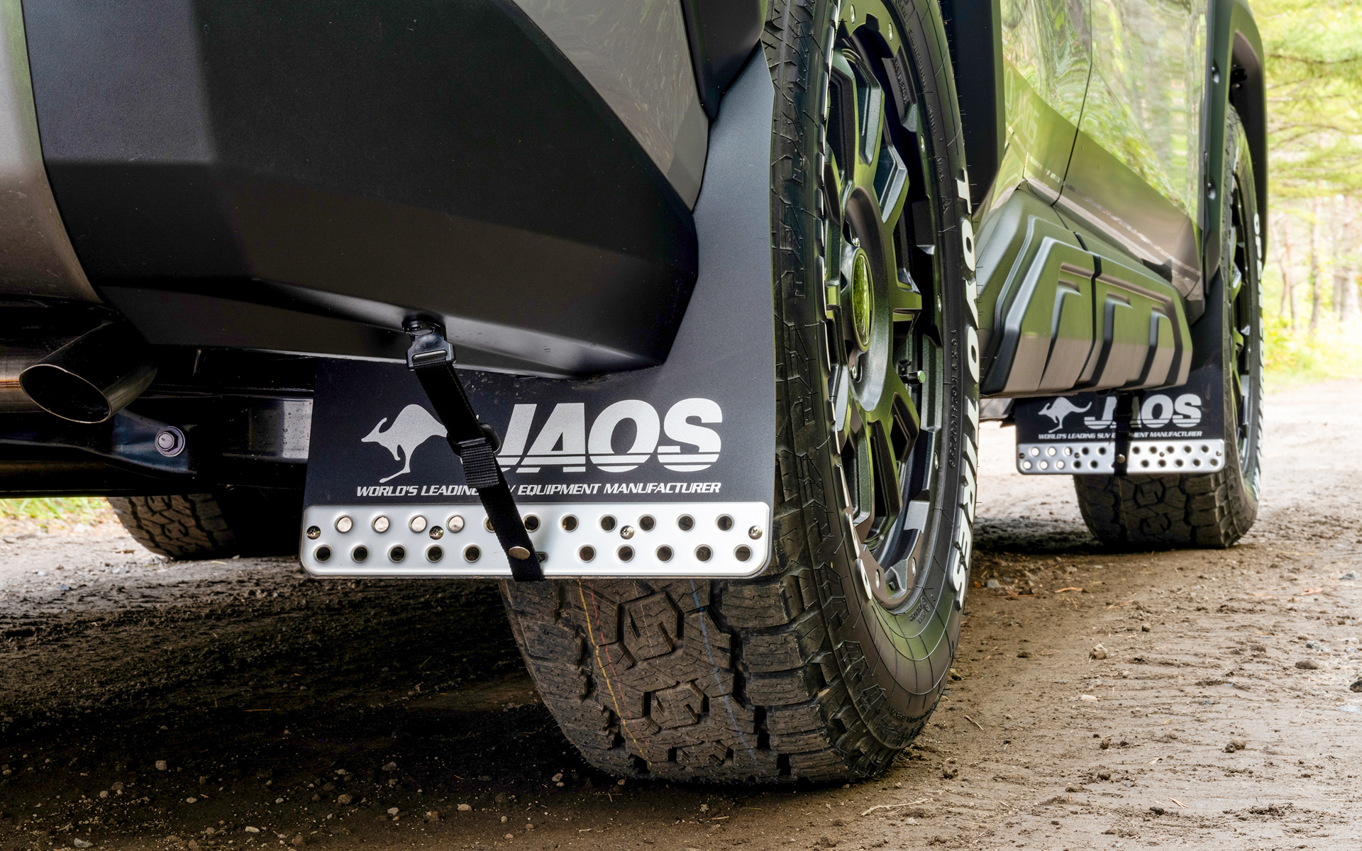 マッドガードIIIセットの価格は3万5200円で、カラーはブラックとレッド